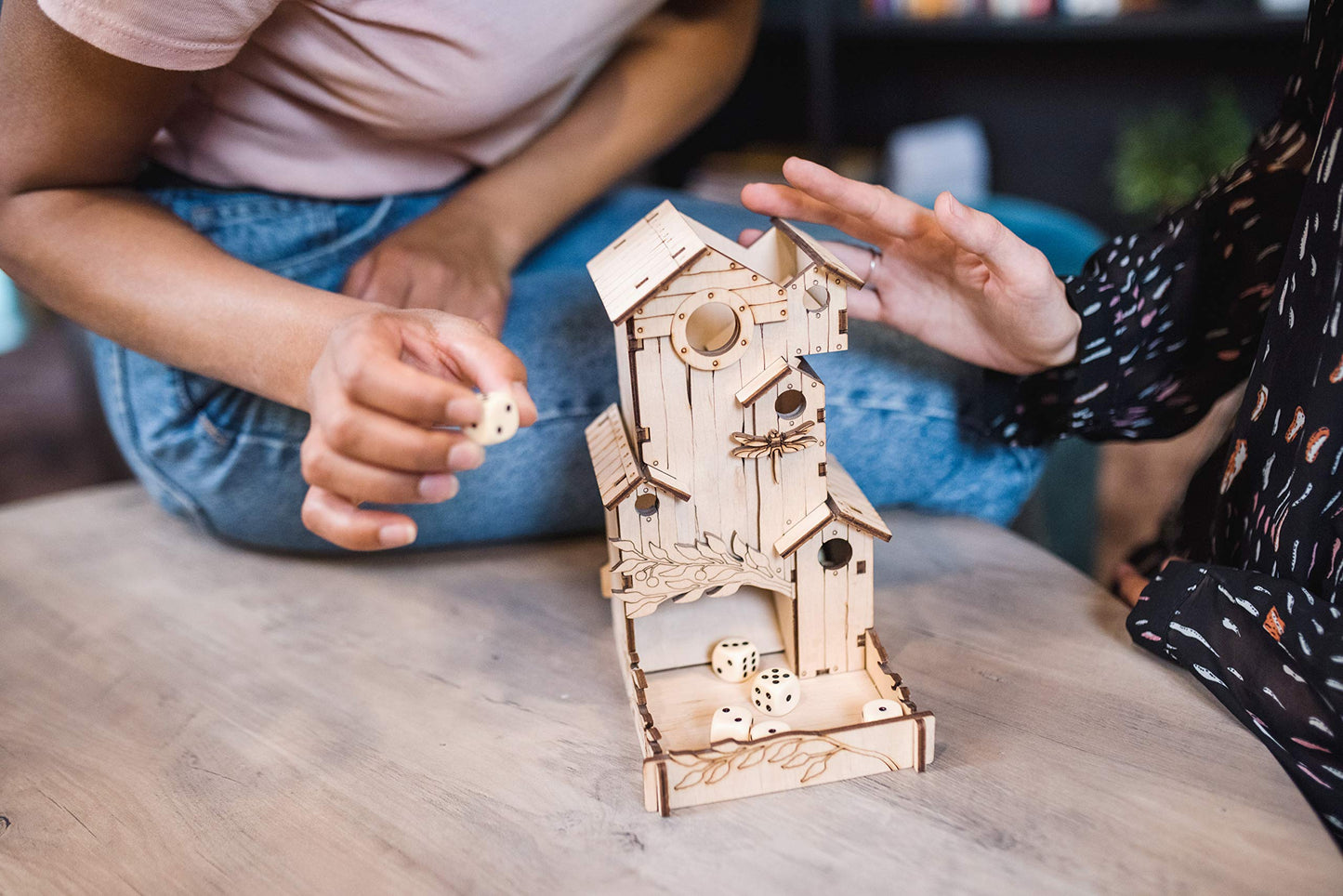 TowerRex Dice Tower – Portable Dice Holder for Board Games