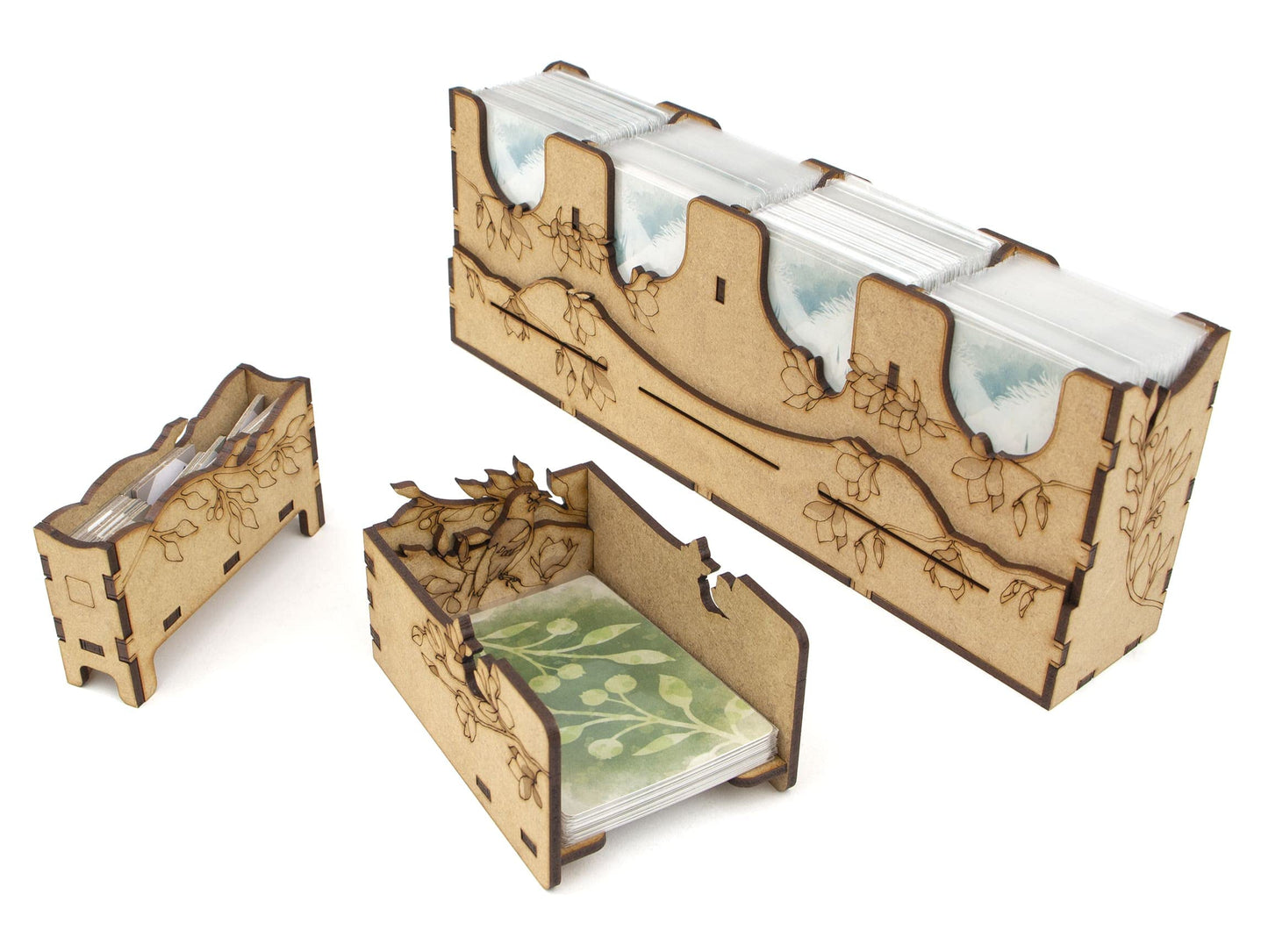 TowerRex Wingspan Organizer | Storage Insert for Wingspan Base, European & Oceania Expansions