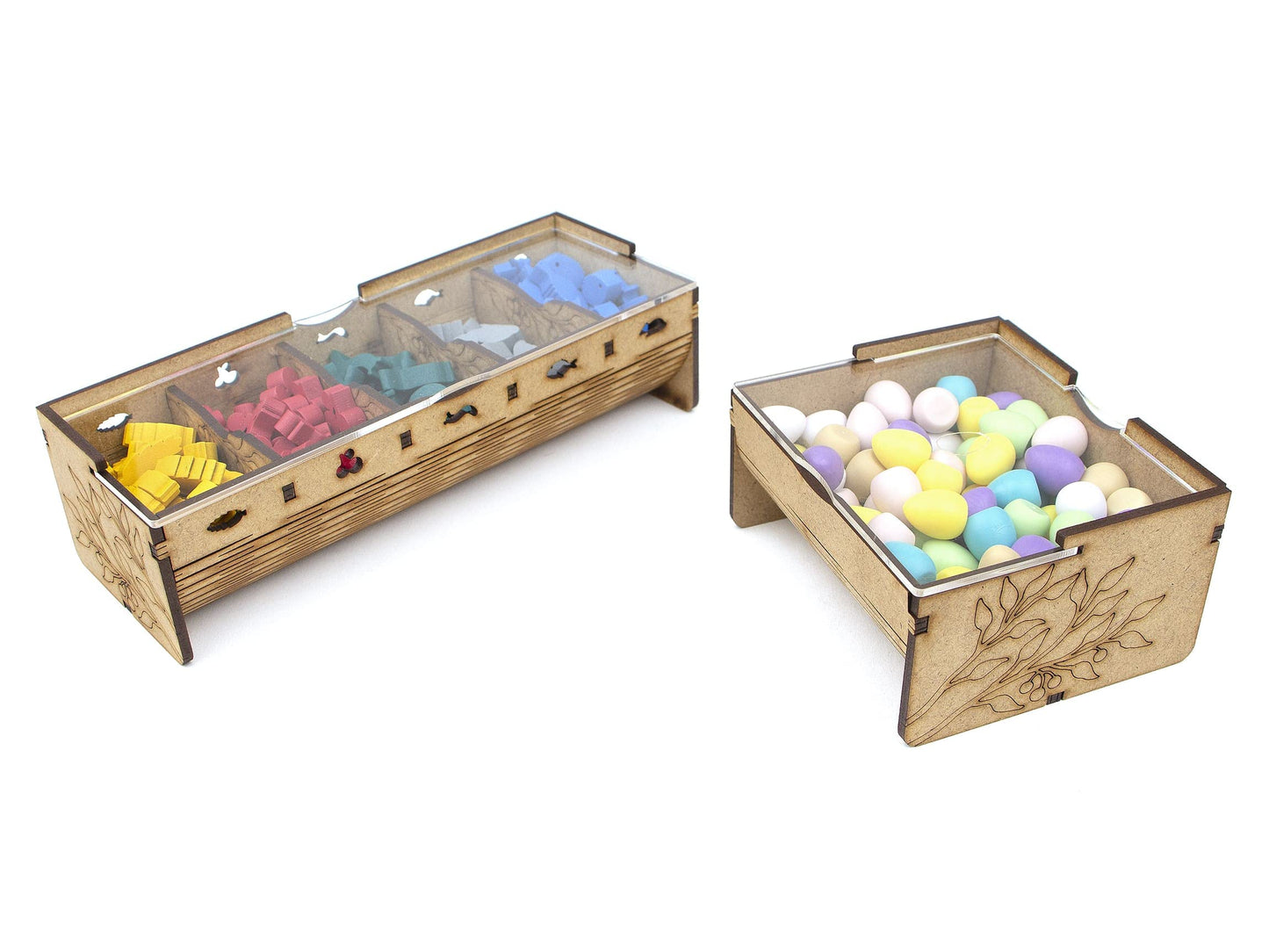 TowerRex Wingspan Organizer | Storage Insert for Wingspan Base, European & Oceania Expansions