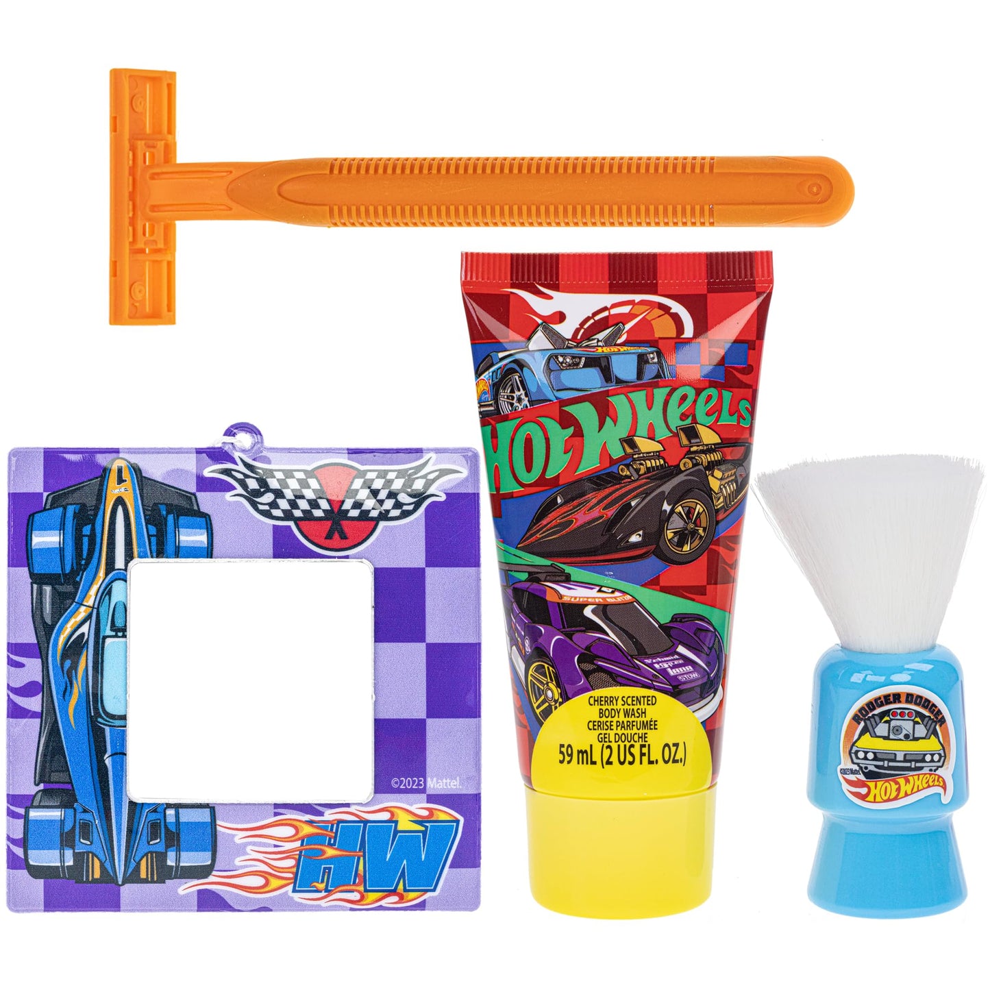 Townley Girl Hot Wheels My First Shaving & Grooming Kit – Safe Pretend Play for Kids 3+
