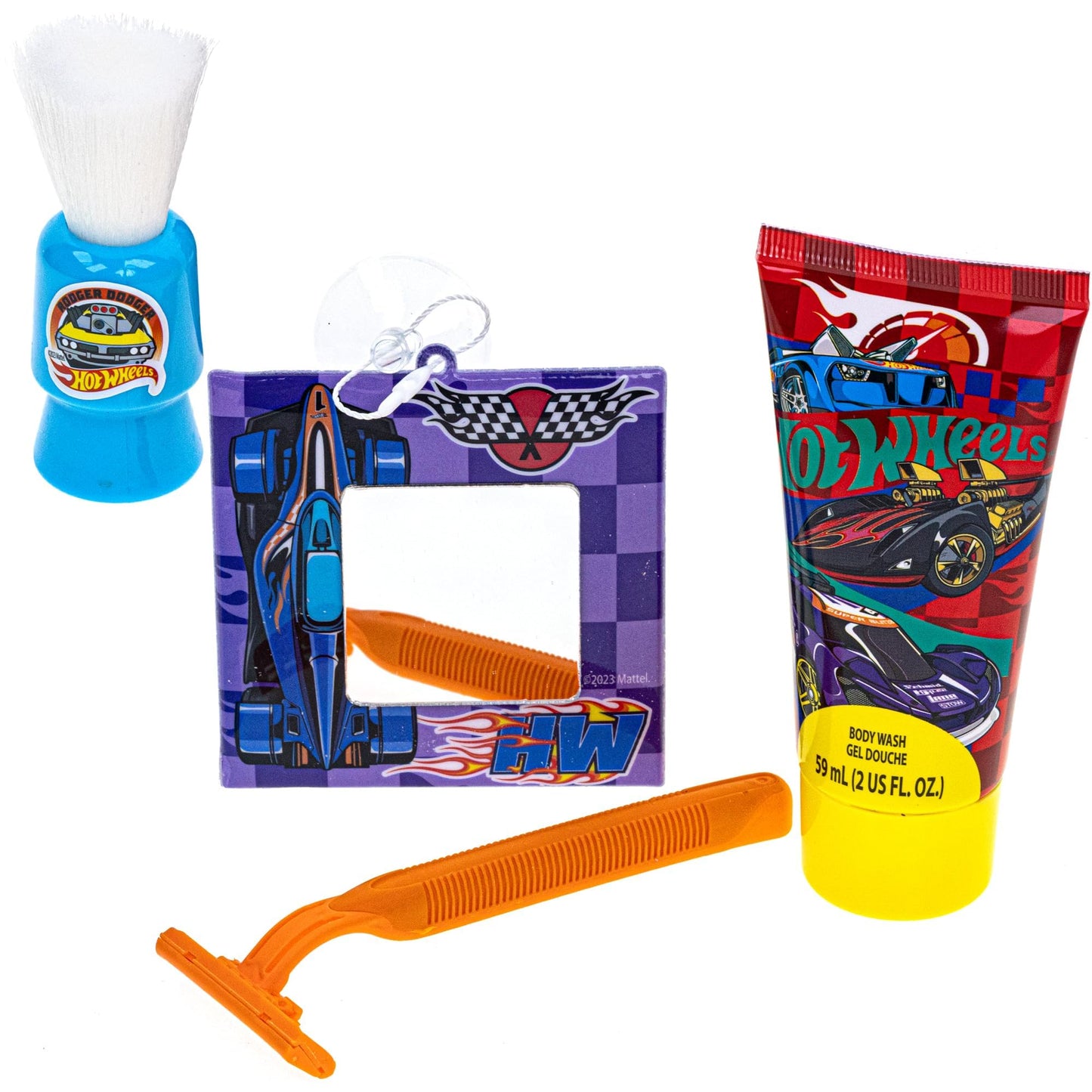 Townley Girl Hot Wheels My First Shaving & Grooming Kit – Safe Pretend Play for Kids 3+