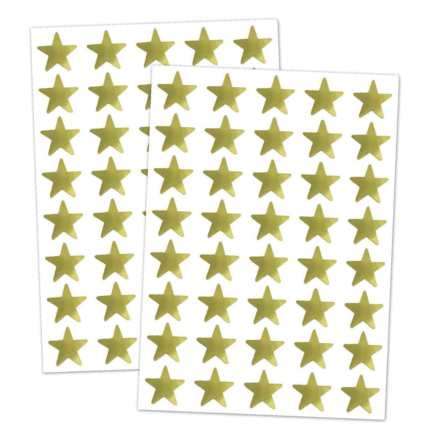 TownStix Gold Foil Star Stickers - 1000 Pack, 0.6-inch Diameter