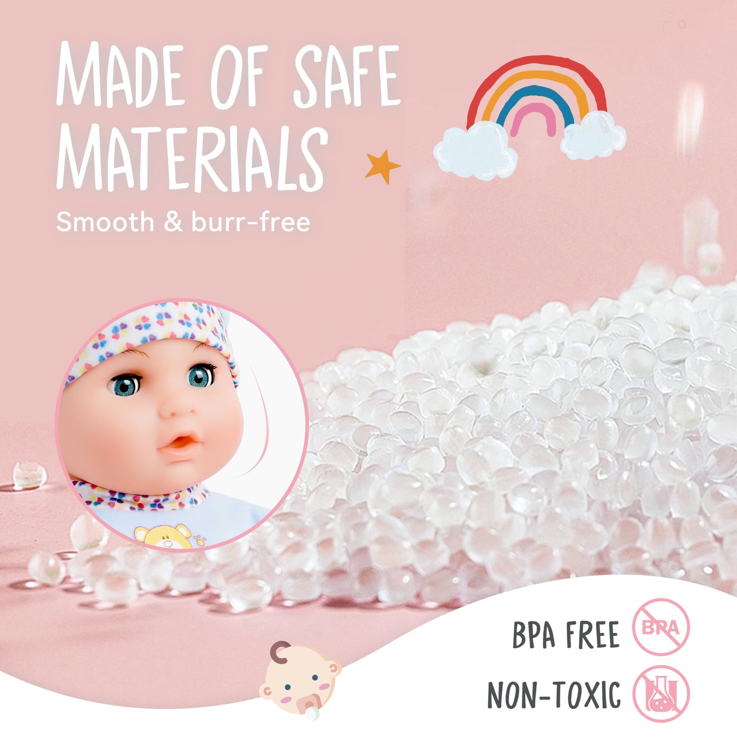 Toy Choi's Interactive 16-Inch Crying Talking Baby Doll with Accessories