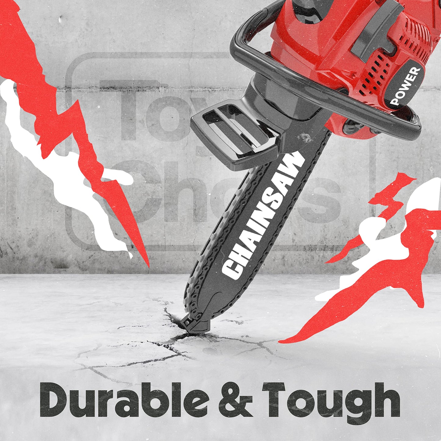 Toy Choi's Toy Chainsaw – Realistic Sound, Safe Outdoor Play for Kids
