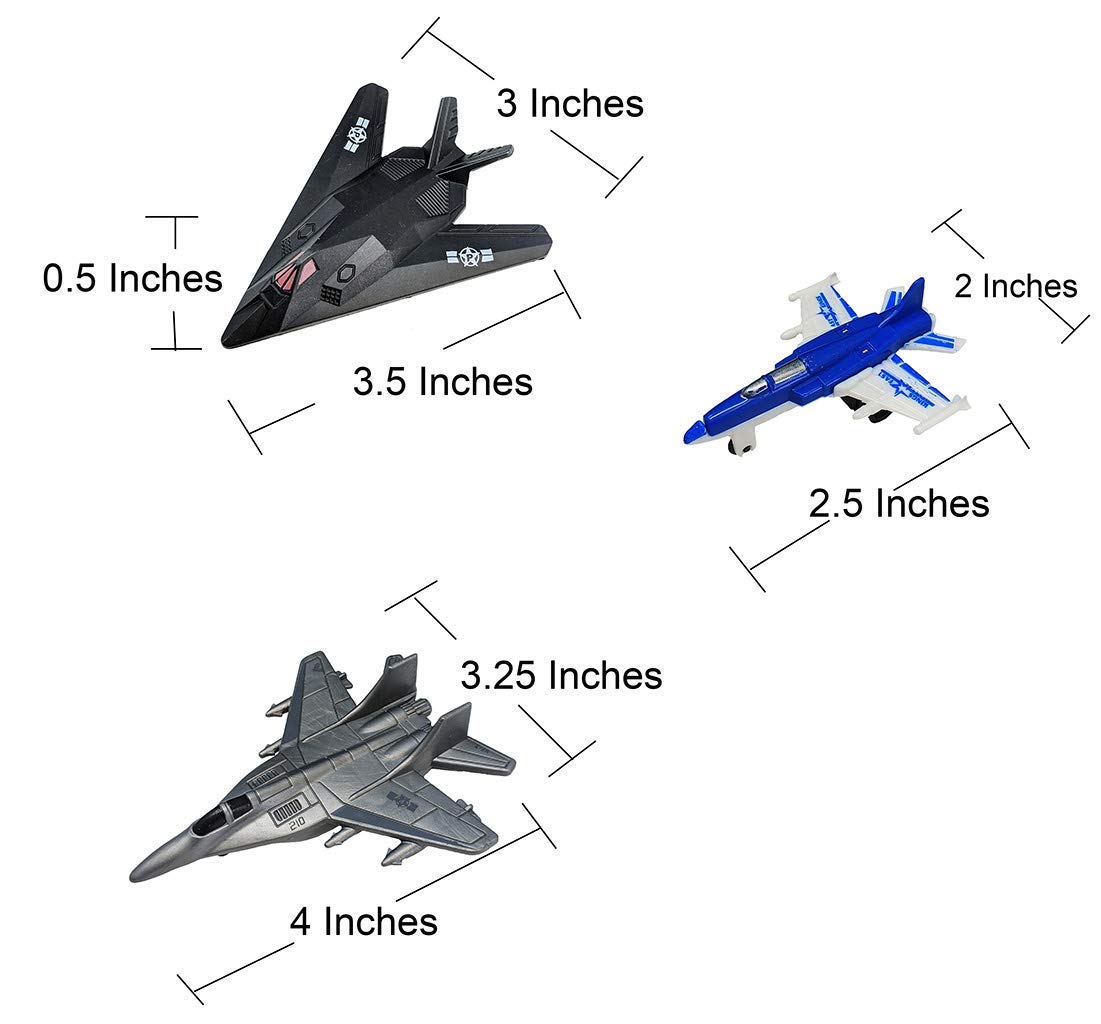Toy Essentials 33-Inch Aircraft Carrier with 18 Jets and 10 Soldiers