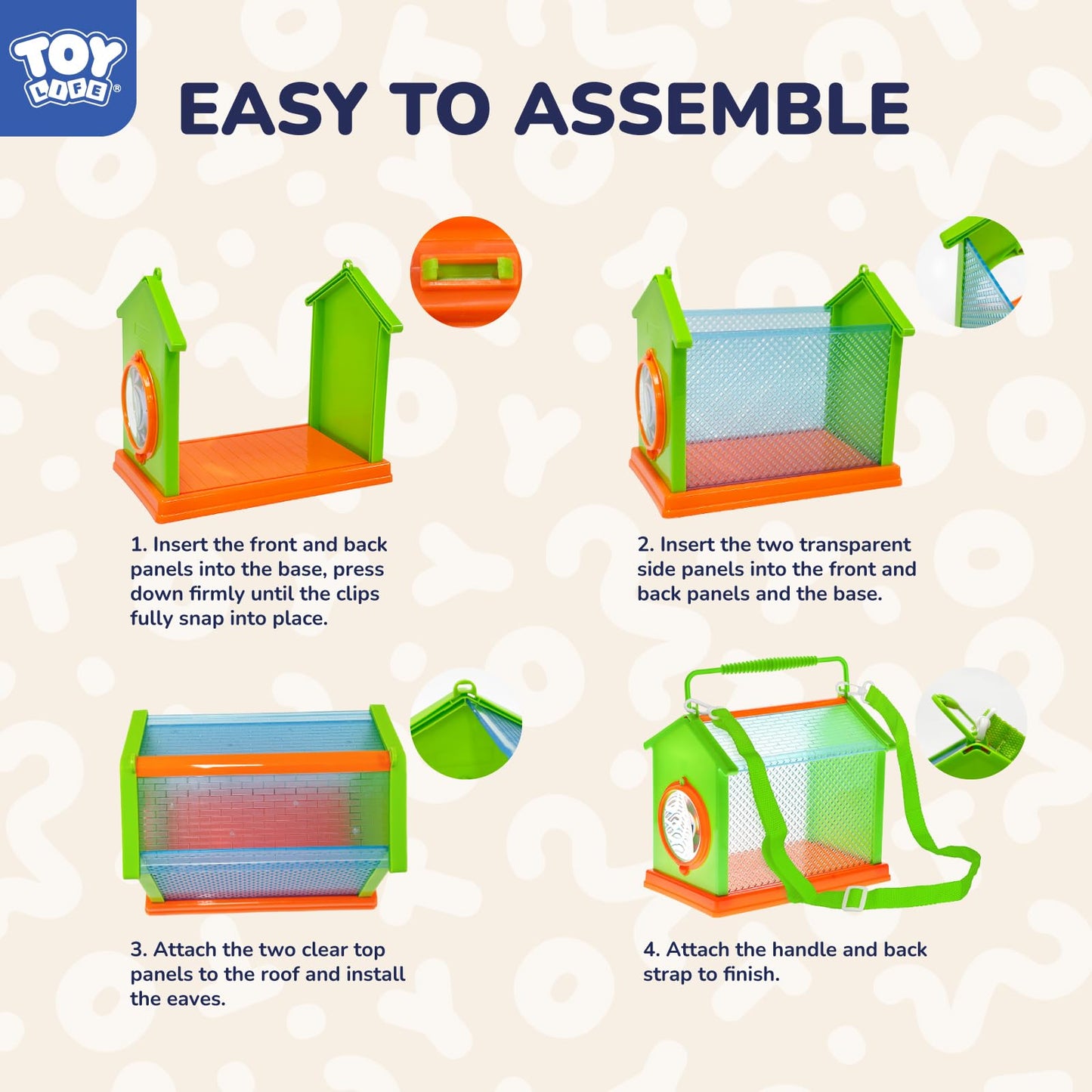 TOY Life Bug Catcher Kit for Kids – Outdoor Explorer Set with Net, Magnifier, Binoculars