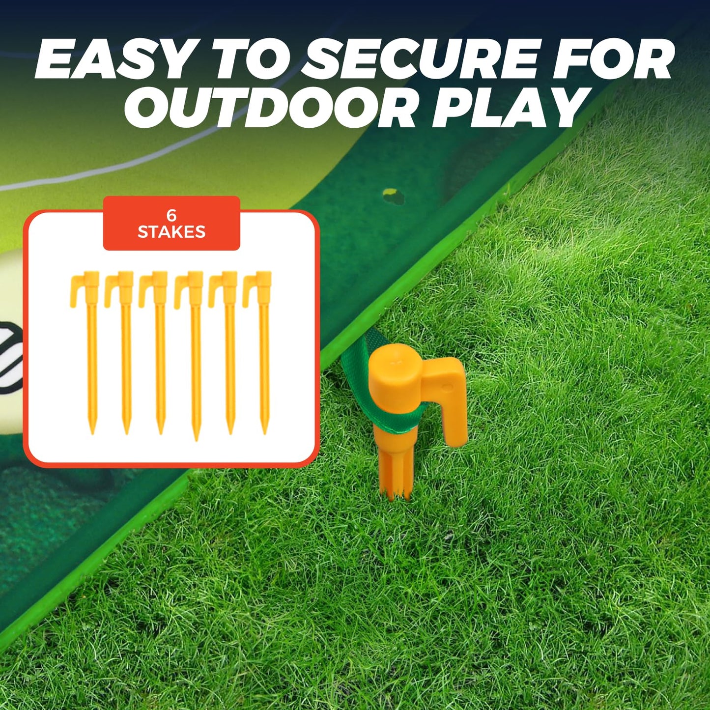 TOY Life Chipping Golf Practice Mats – Indoor/Outdoor Golf Game Set for Family, Kids & Adults (Patented)