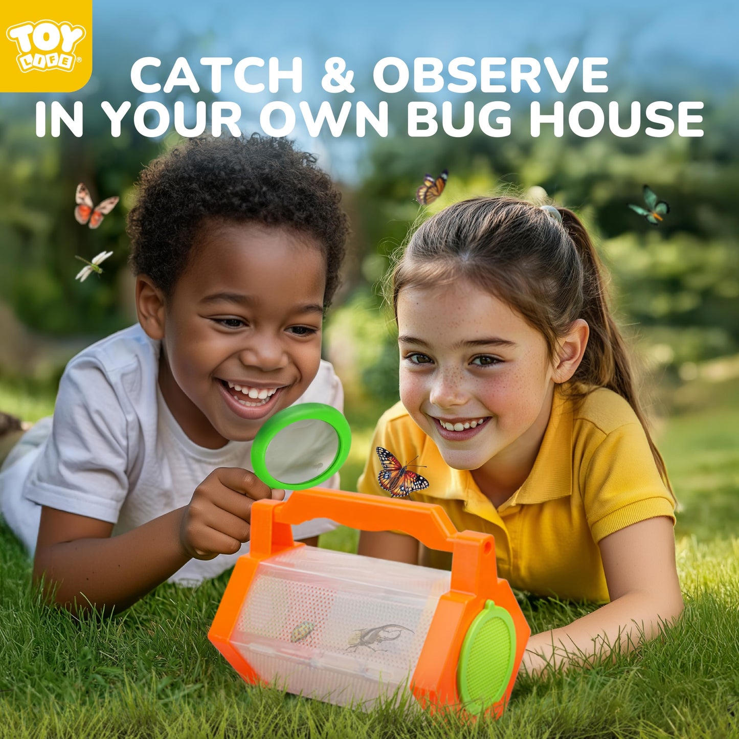 TOY Life Kids Explorer Bug Catcher Kit with Safari Costume & Outdoor Adventure Gear – Ages 3-12