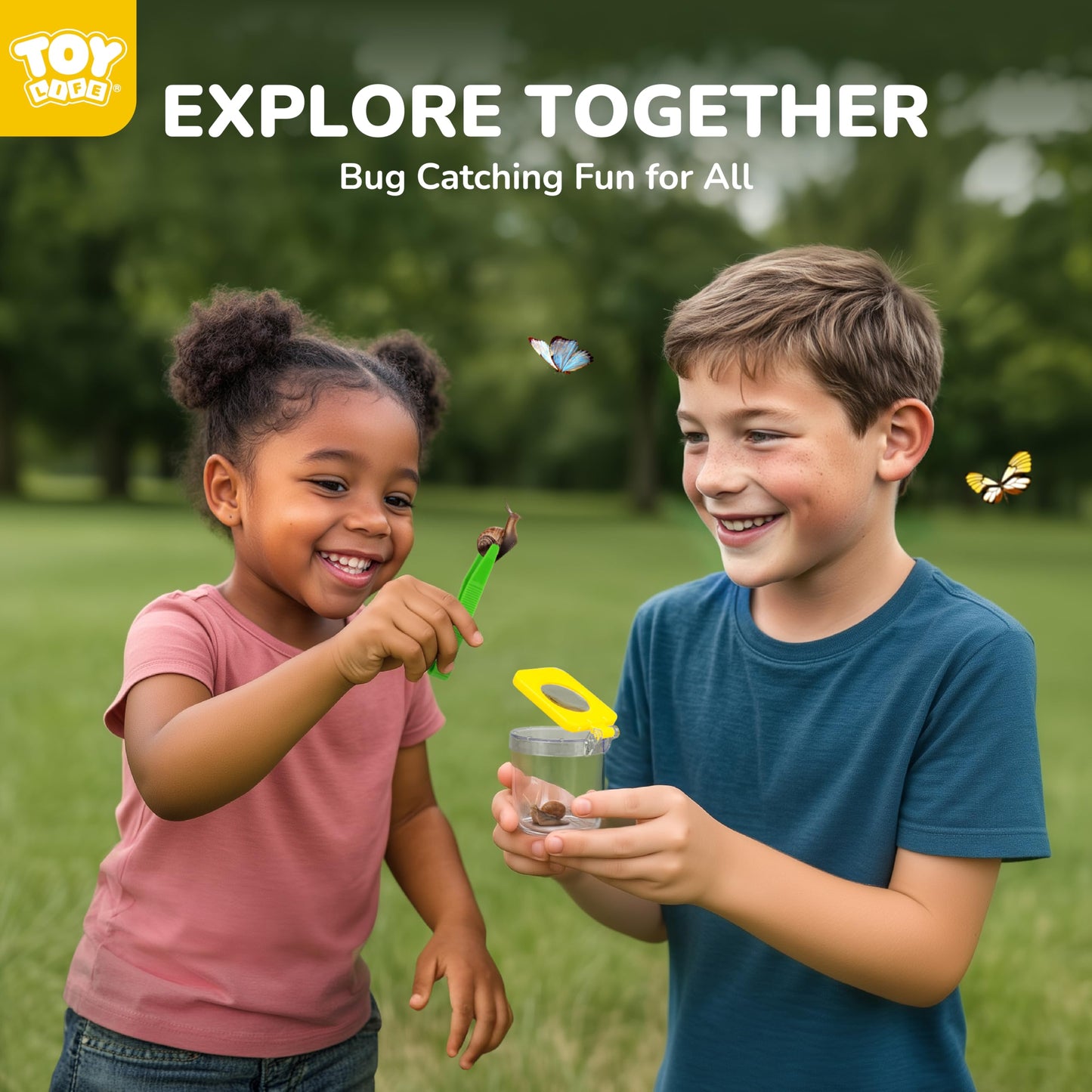 TOY Life Kids Explorer Bug Catcher Kit with Safari Costume & Outdoor Adventure Gear – Ages 3-12