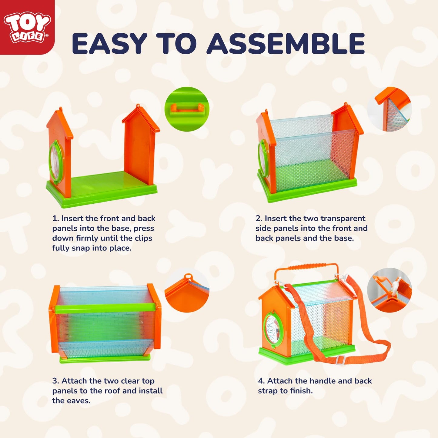 TOY Life Kids Explorer Kit – Bug Catcher, Safari Vest, Compass & Binoculars