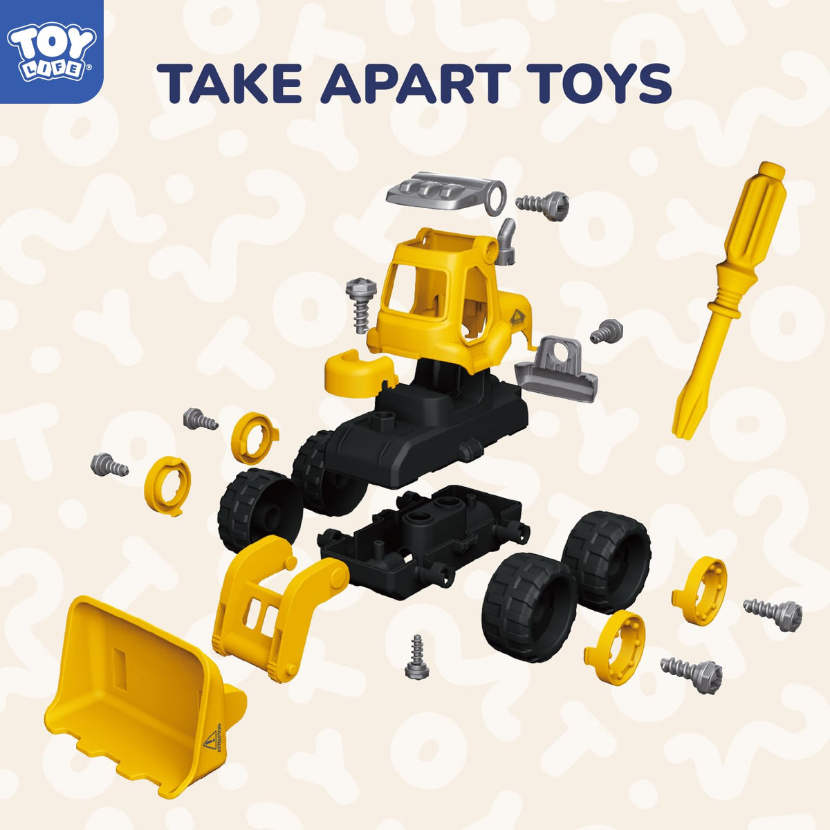 TOY Life Take Apart Trucks – STEM Construction Toys for Ages 3–8