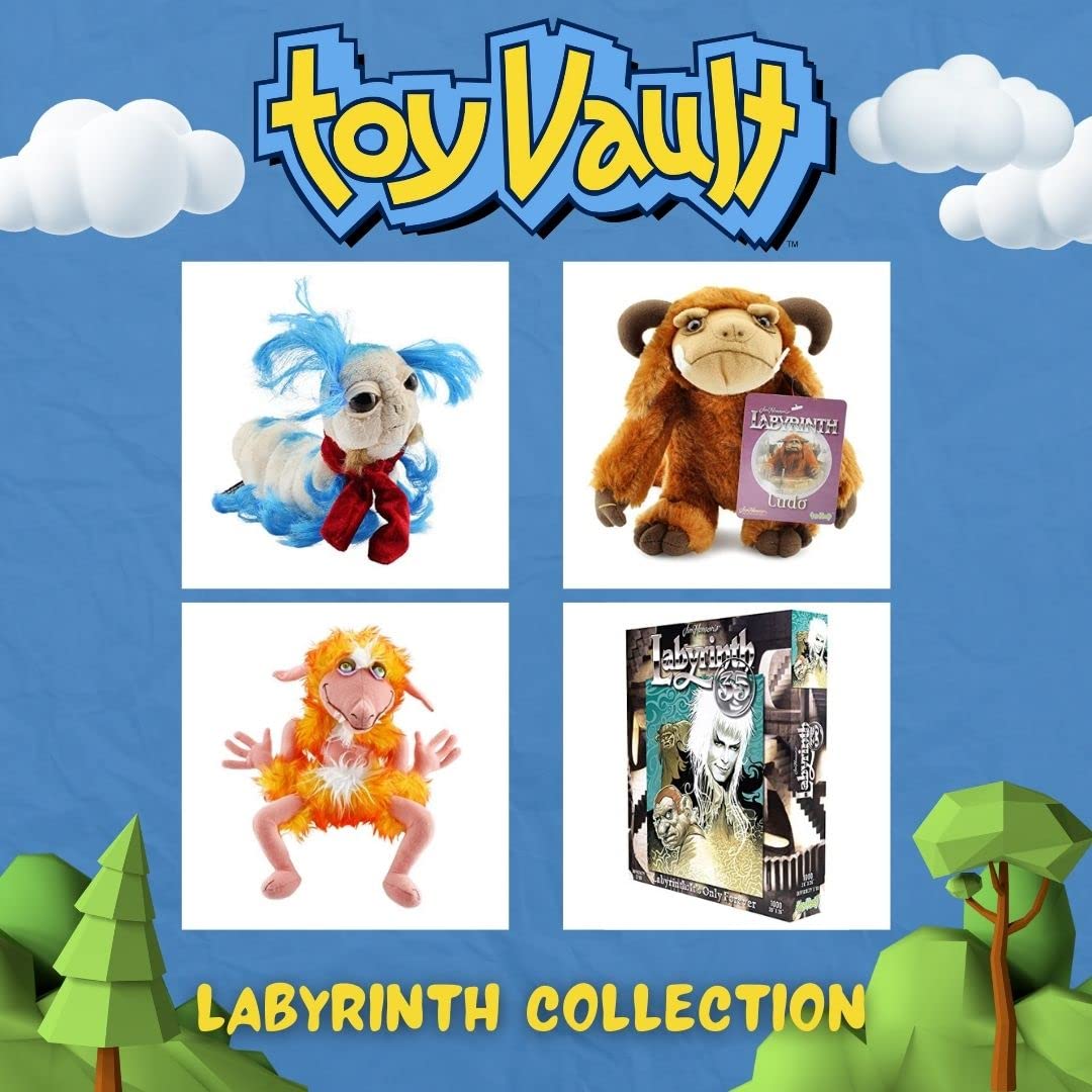 Toy Vault Labyrinth Mini Worm Plush – William the Worm (Officially Licensed)