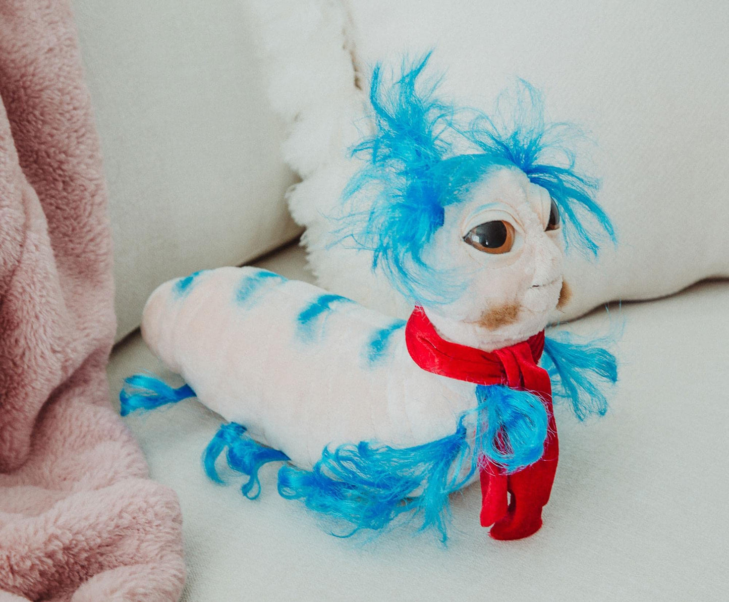 Toy Vault The Worm from Labyrinth Plush (14-Inch) - Officially Licensed Jim Henson