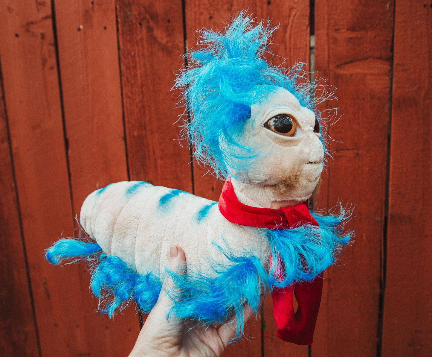 Toy Vault The Worm from Labyrinth Plush (14-Inch) - Officially Licensed Jim Henson