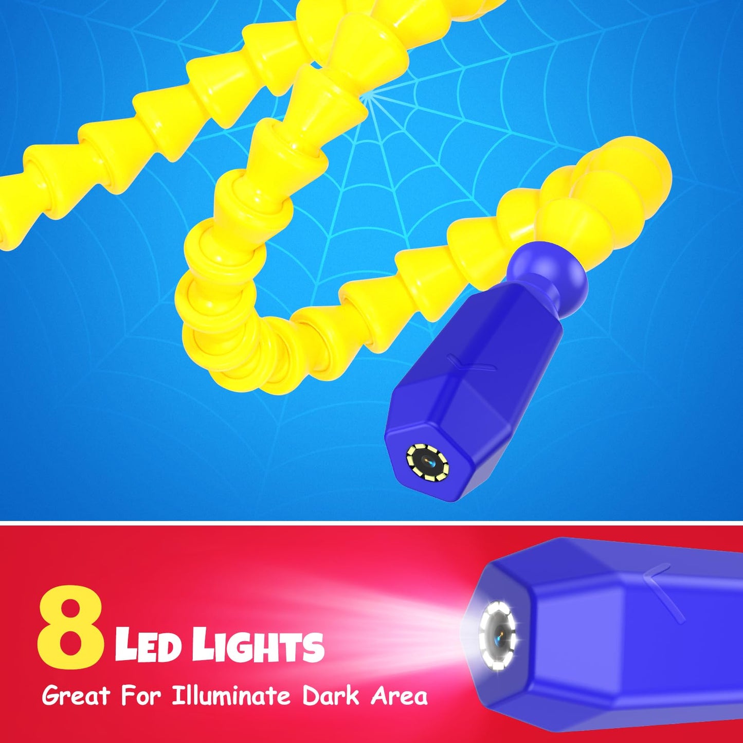 Toycost Borescope Snake Camera with Light – Educational STEM Toy for Kids 4–10