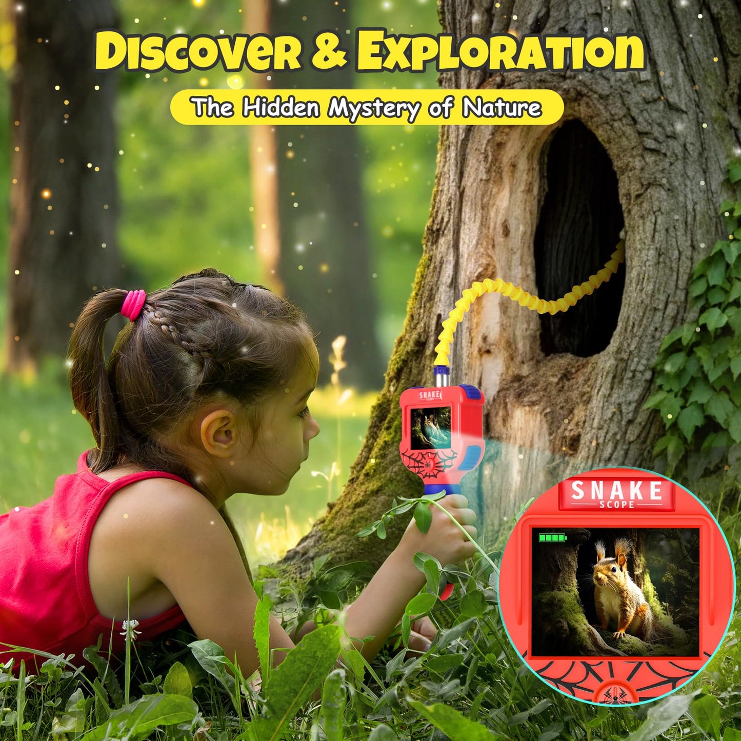 Toycost Borescope Snake Camera with Light – Educational STEM Toy for Kids 4–10