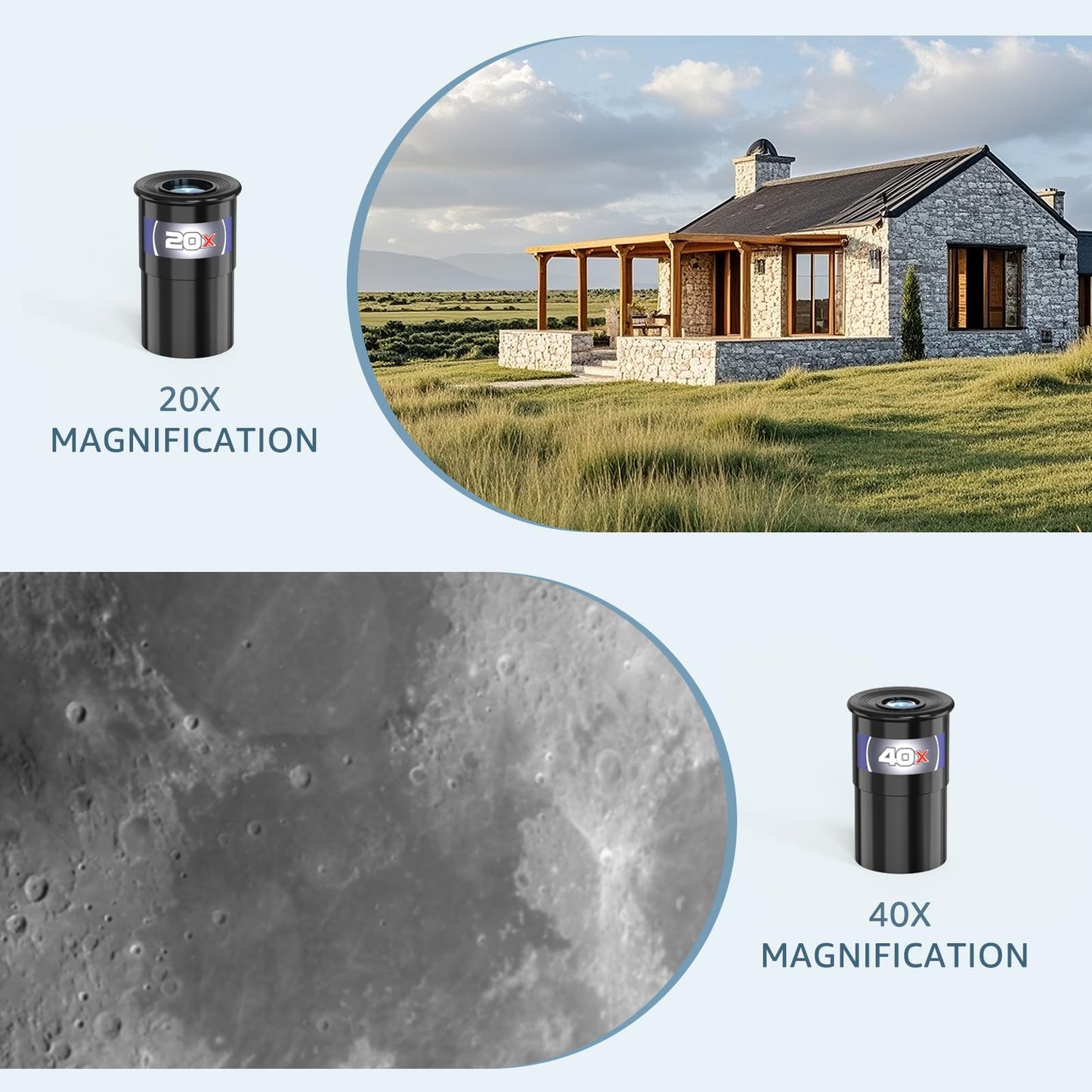 ToyerBee Kids Telescope – 20X/30X/40X Eyepieces, Compass & Tripod | STEM Toy for Ages 8-12