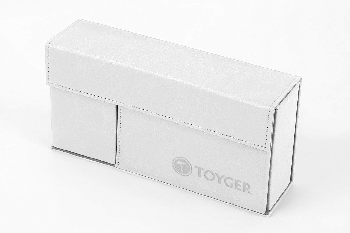 TOYGER DeckSlimmer Deck Box White – Flexible Card Storage