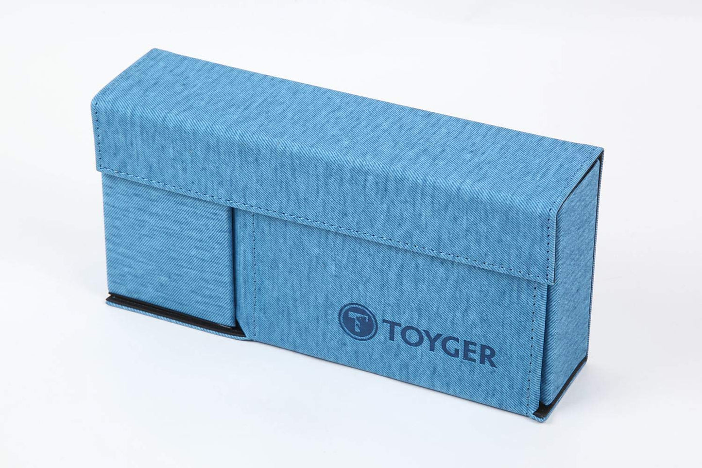 TOYGER DeckSlimmer (Deck Box) Light Blue – Portable Card Game Organizer