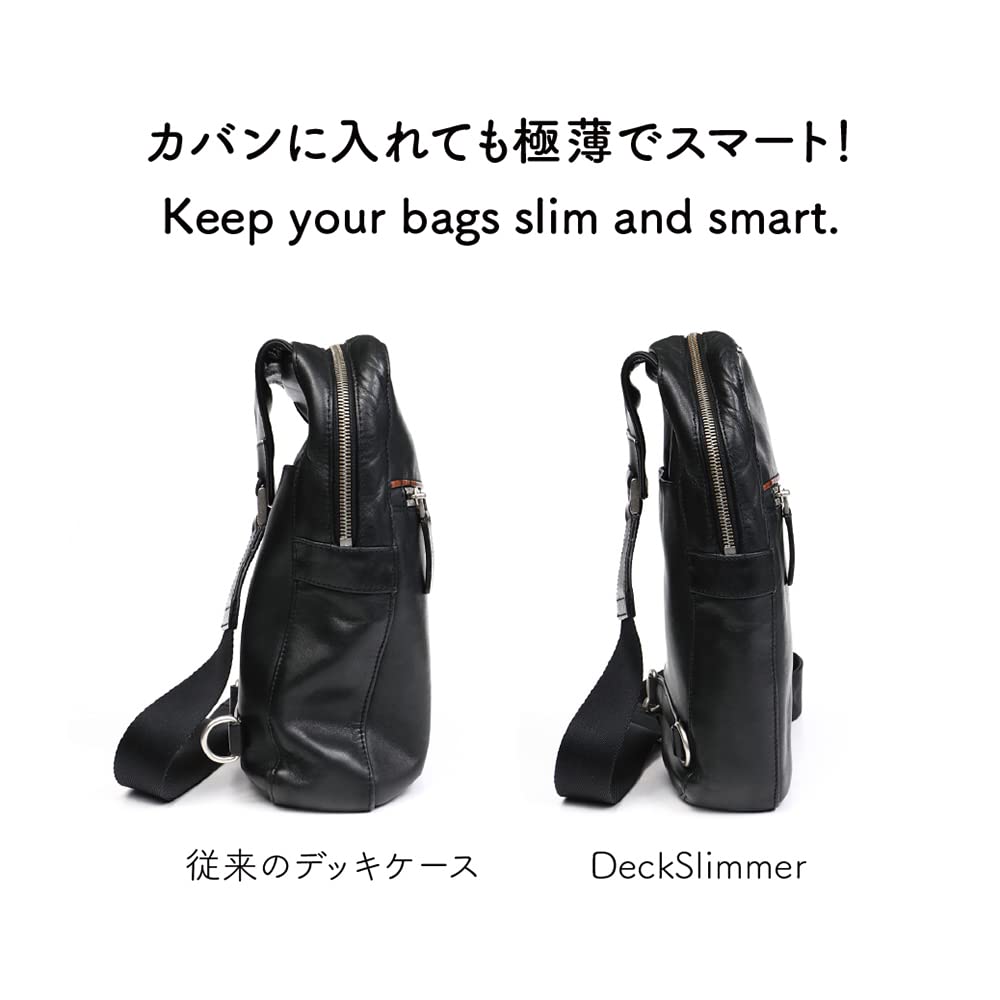TOYGER DeckSlimmer Deck Box – Slim, Adjustable Card Case (Gray)