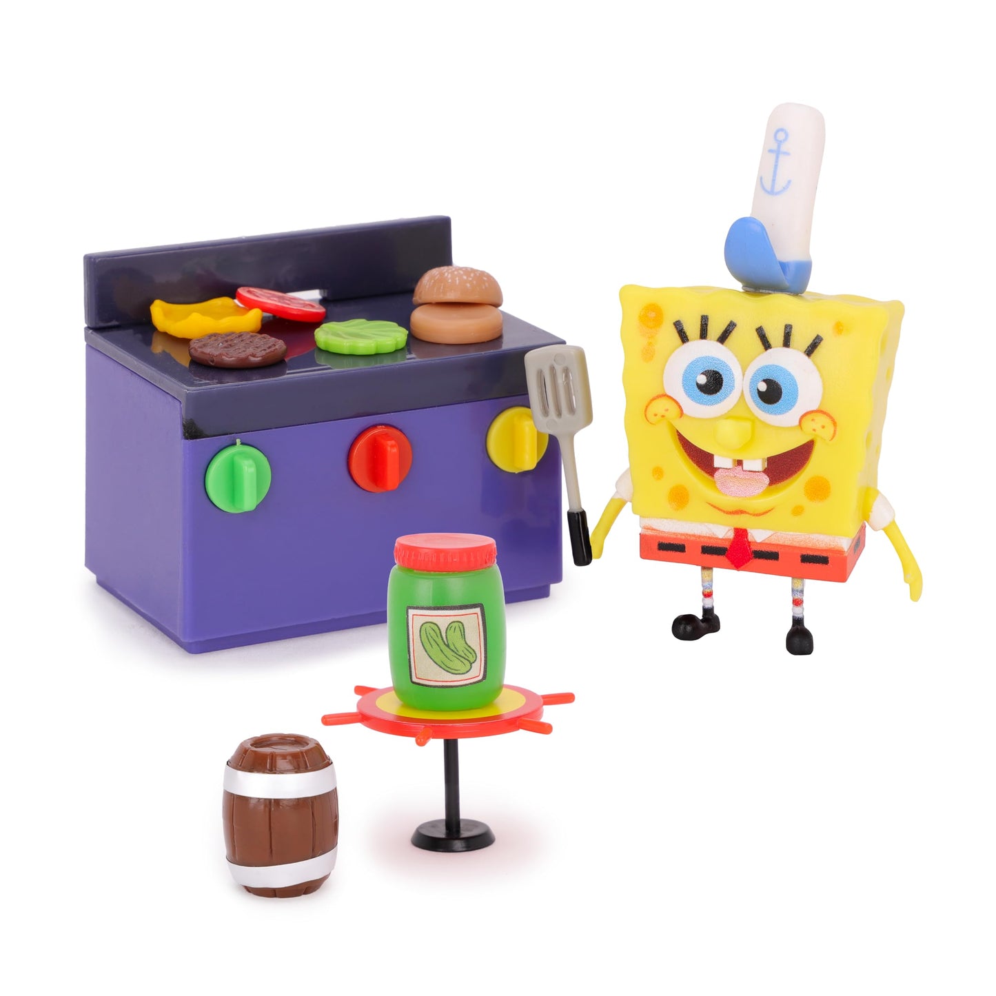 Toyland Teeny Krusty Krab Playset – 20-Piece SpongeBob SquarePants Figures & Accessories (Ages 5+)