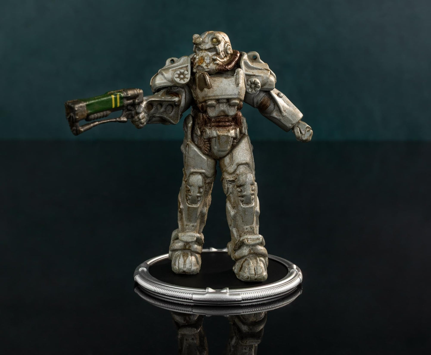 Toynk Fallout T-60 Power Armor Mini Figure – 3-Inch Officially Licensed Collectible
