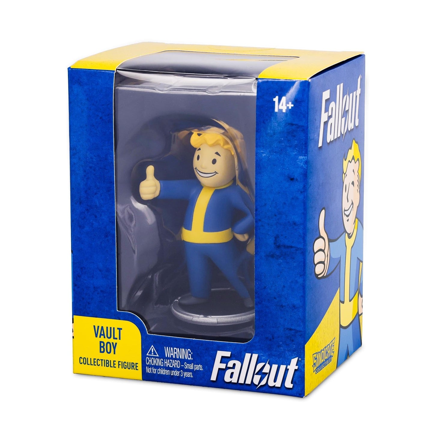 Toynk Fallout Vault Boy Thumbs-Up 3-Inch Mini Figure – Official Vault-Tec Collectible