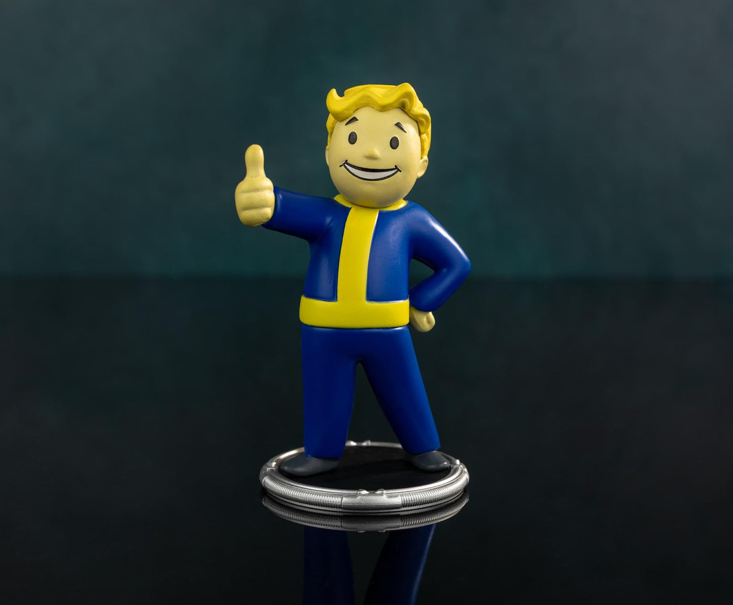Toynk Fallout Vault Boy Thumbs-Up 3-Inch Mini Figure – Official Vault-Tec Collectible