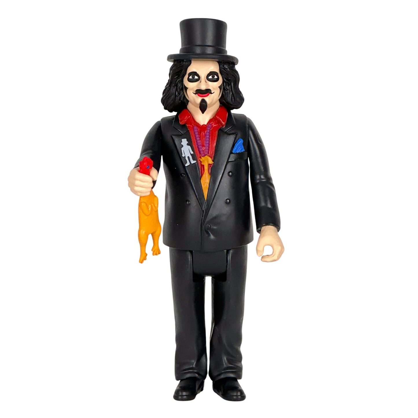 Toynk Svengoolie Retro-Style 3.75-Inch Action Figure | 5-Point Articulation with Rubber Chicken