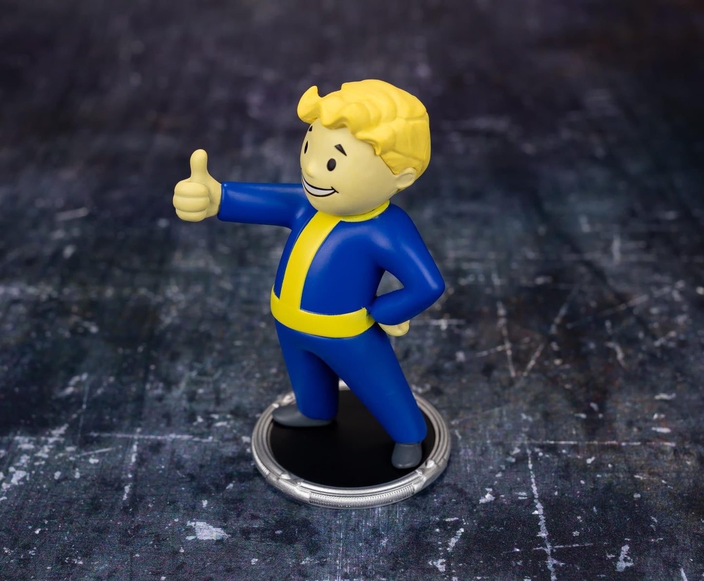Toynk Fallout Vault Boy Thumbs-Up 3-Inch Mini Figure – Official Vault-Tec Collectible