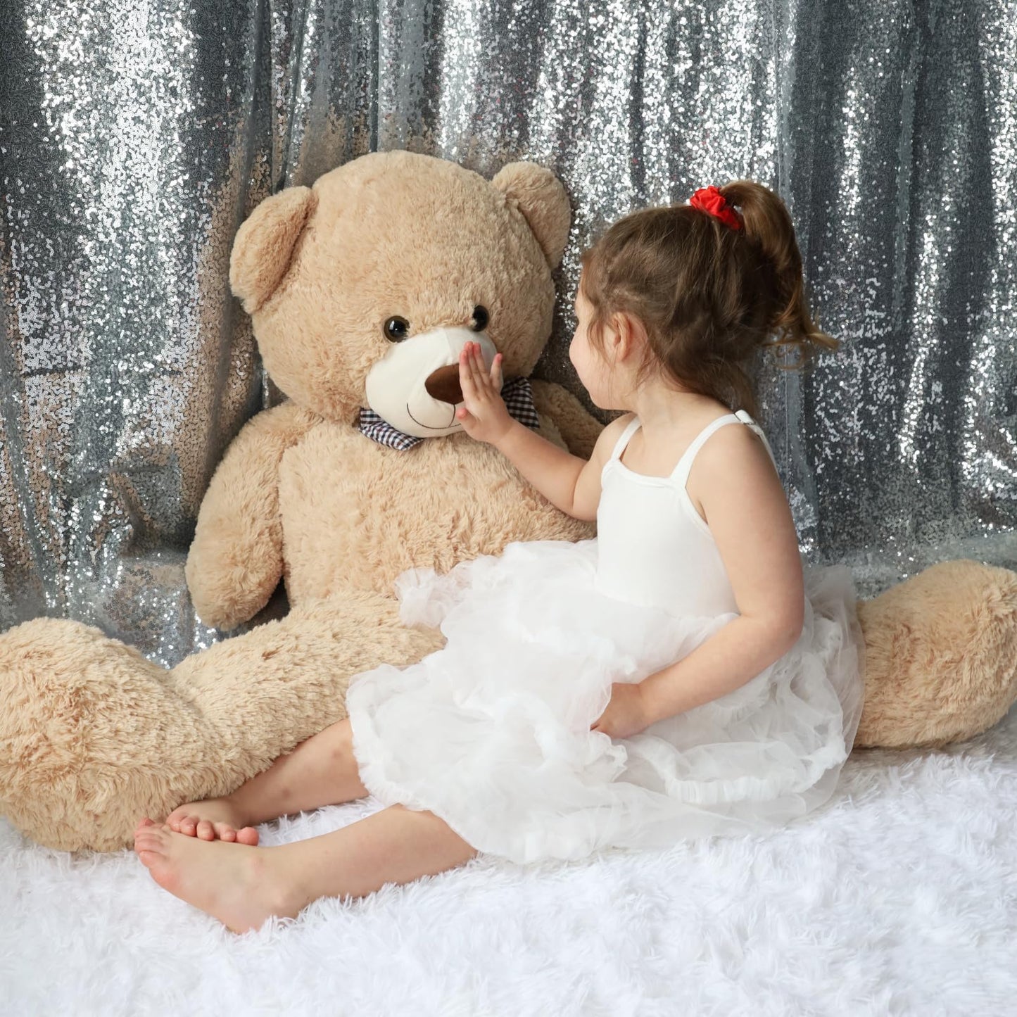 Toys Studio Giant Teddy Bear 47 Inch – Light Brown Plush Gift