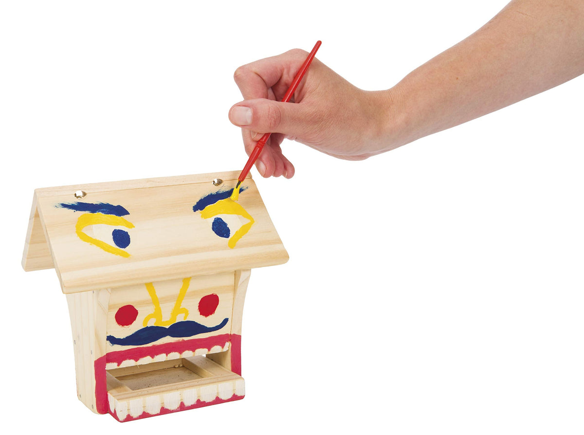 Toysmith Beetle & Bee Bird Buffet Kit for Kids – DIY Outdoor Bird Feeder Craft