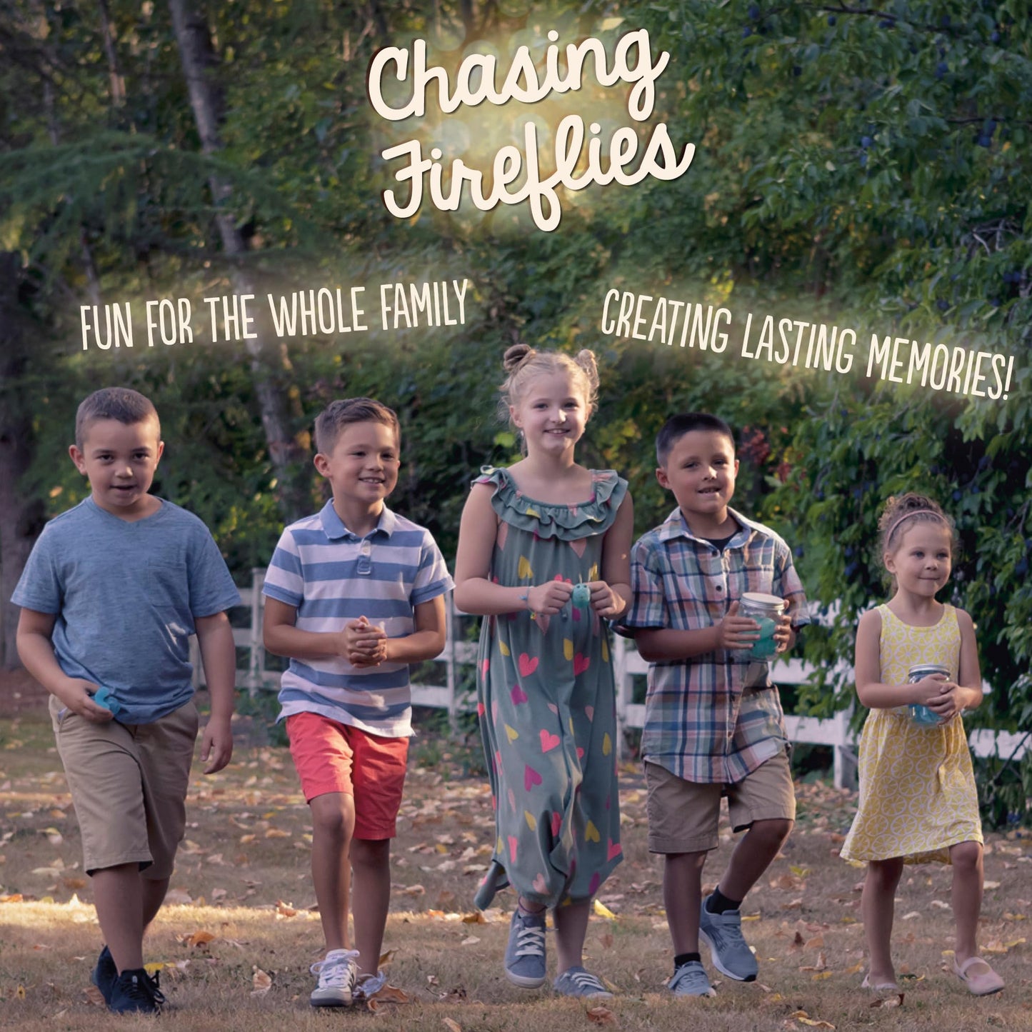 Toysmith Chasing Fireflies: Shine & Seek — Interactive Indoor & Outdoor Game for Kids 3+