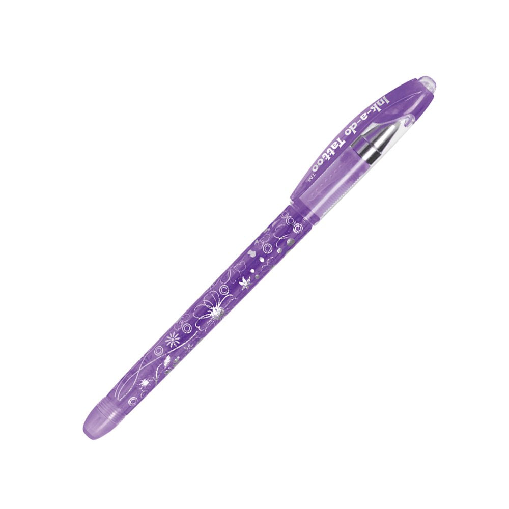 Toysmith Ink-a-Do Tattoo Pens: 6 Colors, Washable & Non-Toxic (Ages 6+)