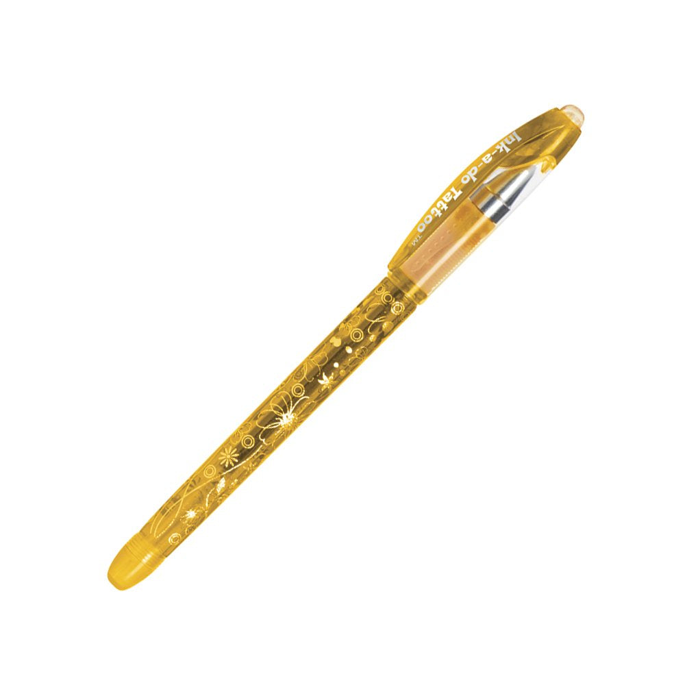 Toysmith Ink-a-Do Tattoo Pens: 6 Colors, Washable & Non-Toxic (Ages 6+)