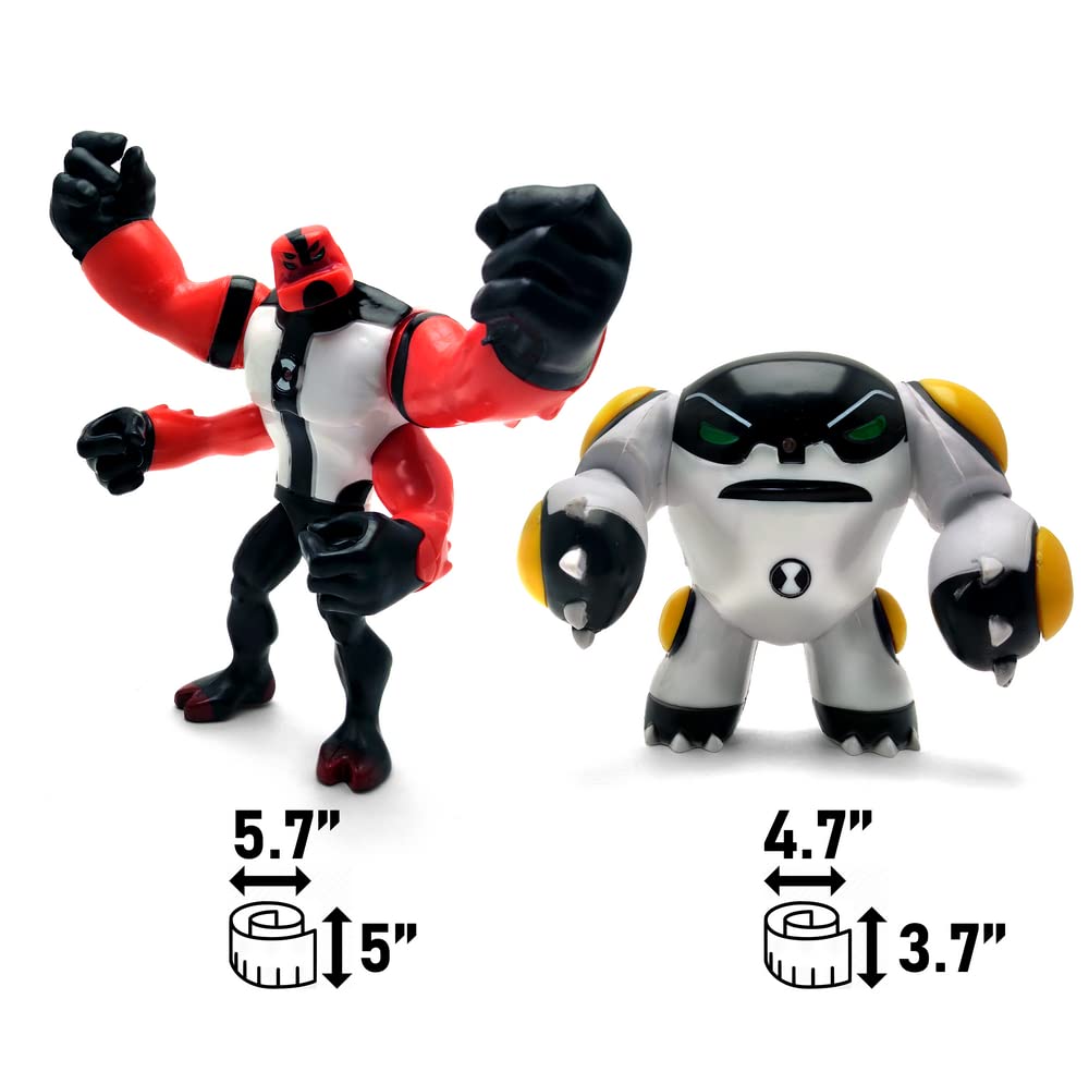 Toysvill Ben 10 Figures Set of 9 – Ben Tennyson & Allies Action Figures