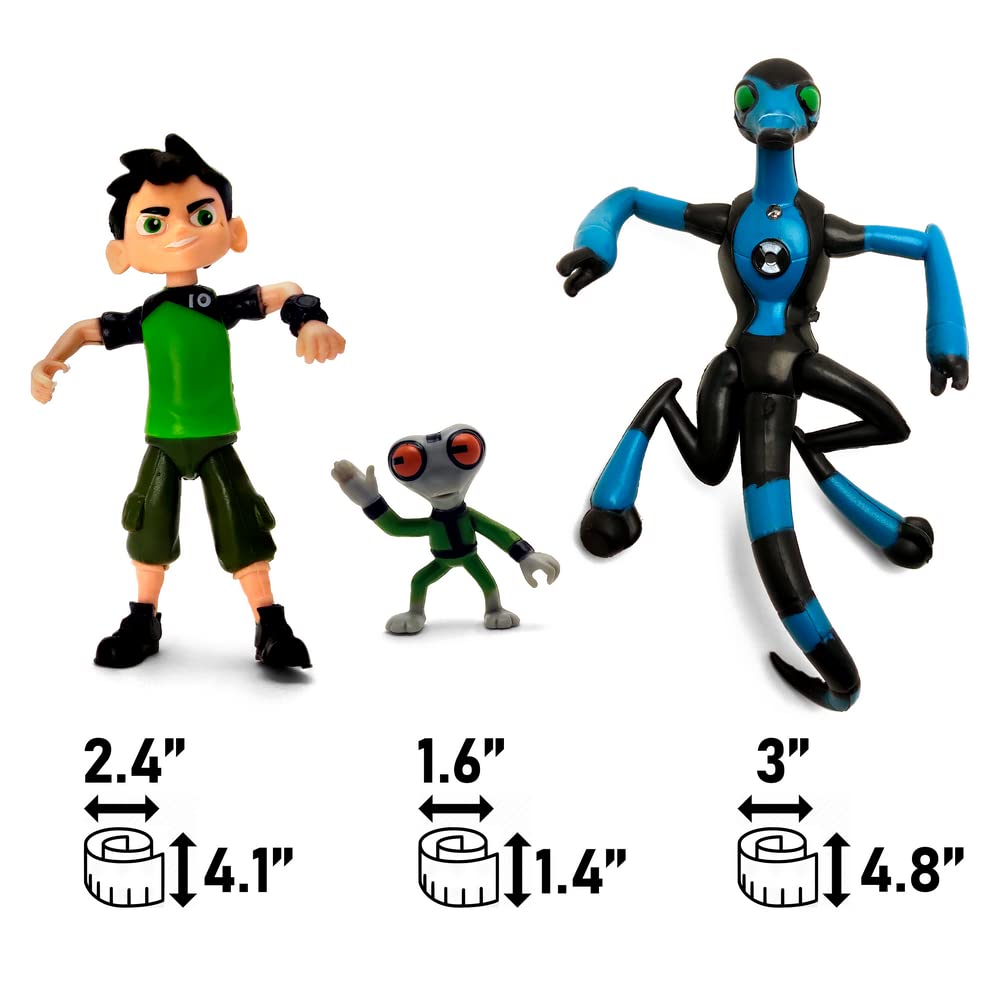 Toysvill Ben 10 Figures Set of 9 – Ben Tennyson & Allies Action Figures