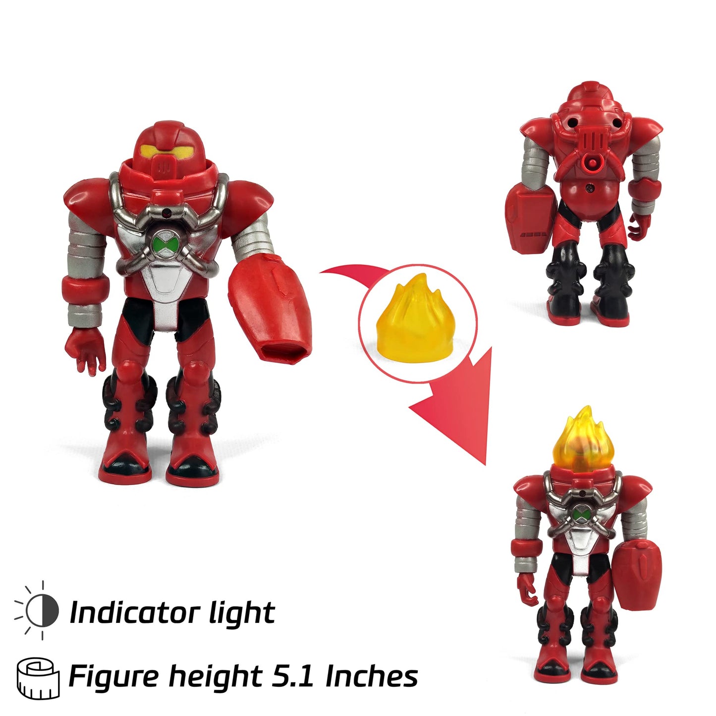 Toysvill Protector of Earth Collection – 8 Action Figures Set