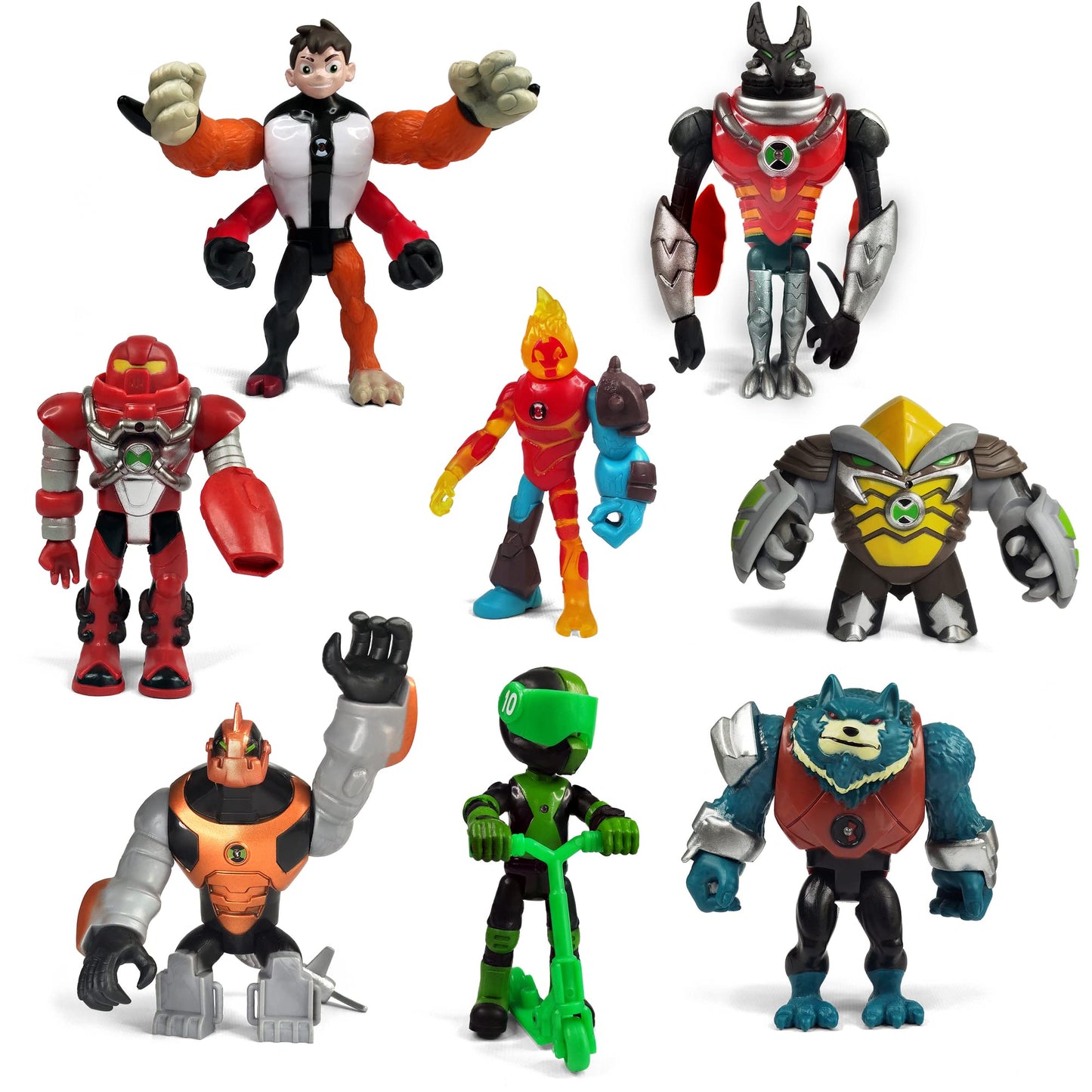 Toysvill Protector of Earth Collection – 8 Action Figures Set