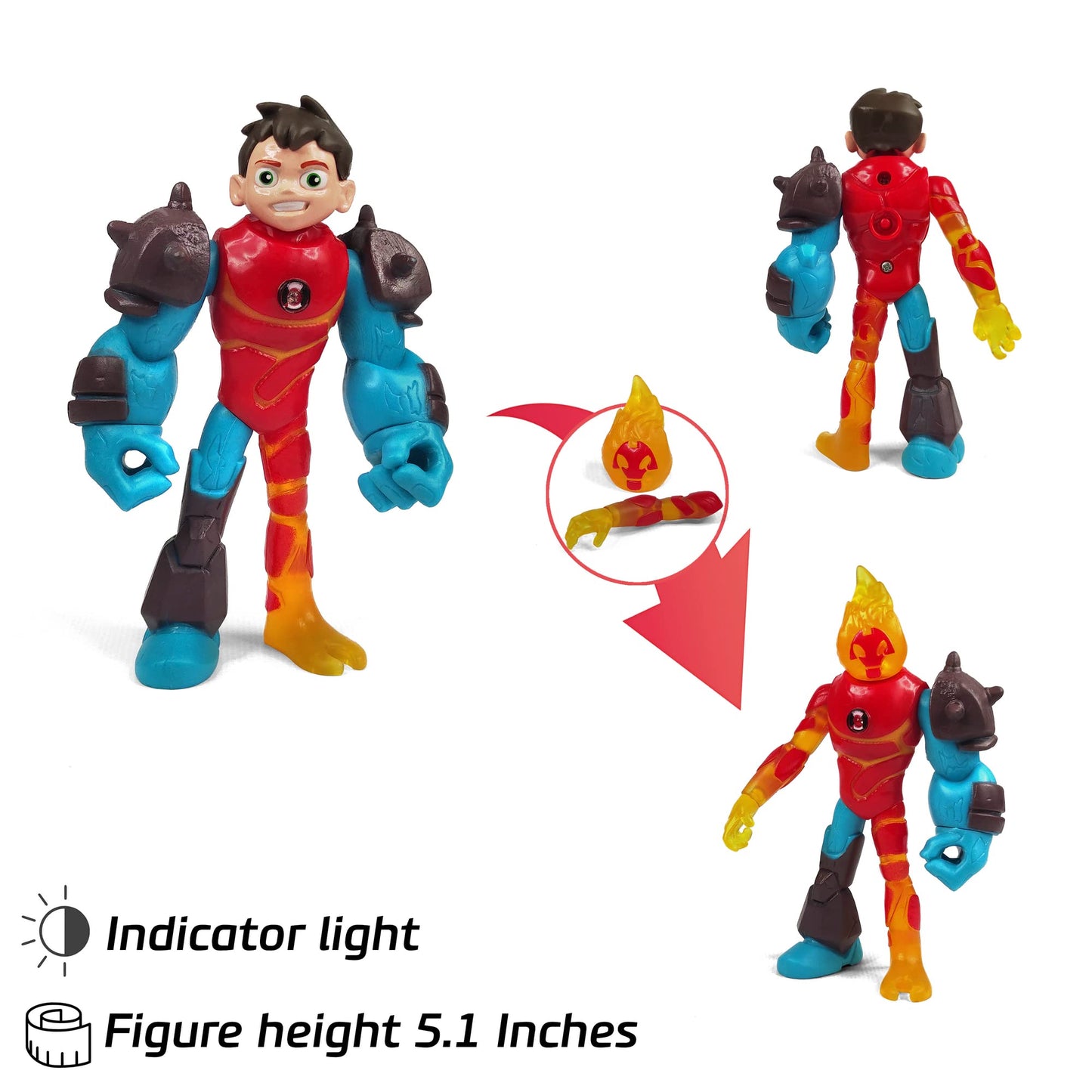 Toysvill Protector of Earth Collection – 8 Action Figures Set