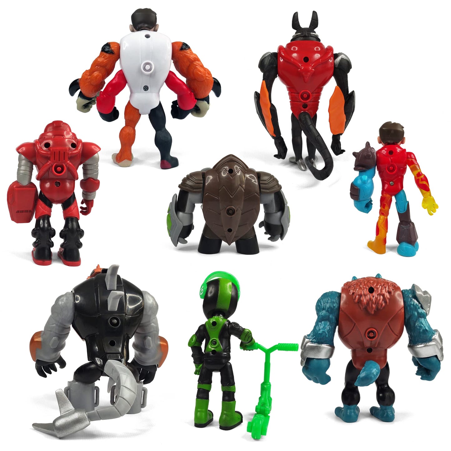 Toysvill Protector of Earth Collection – 8 Action Figures Set