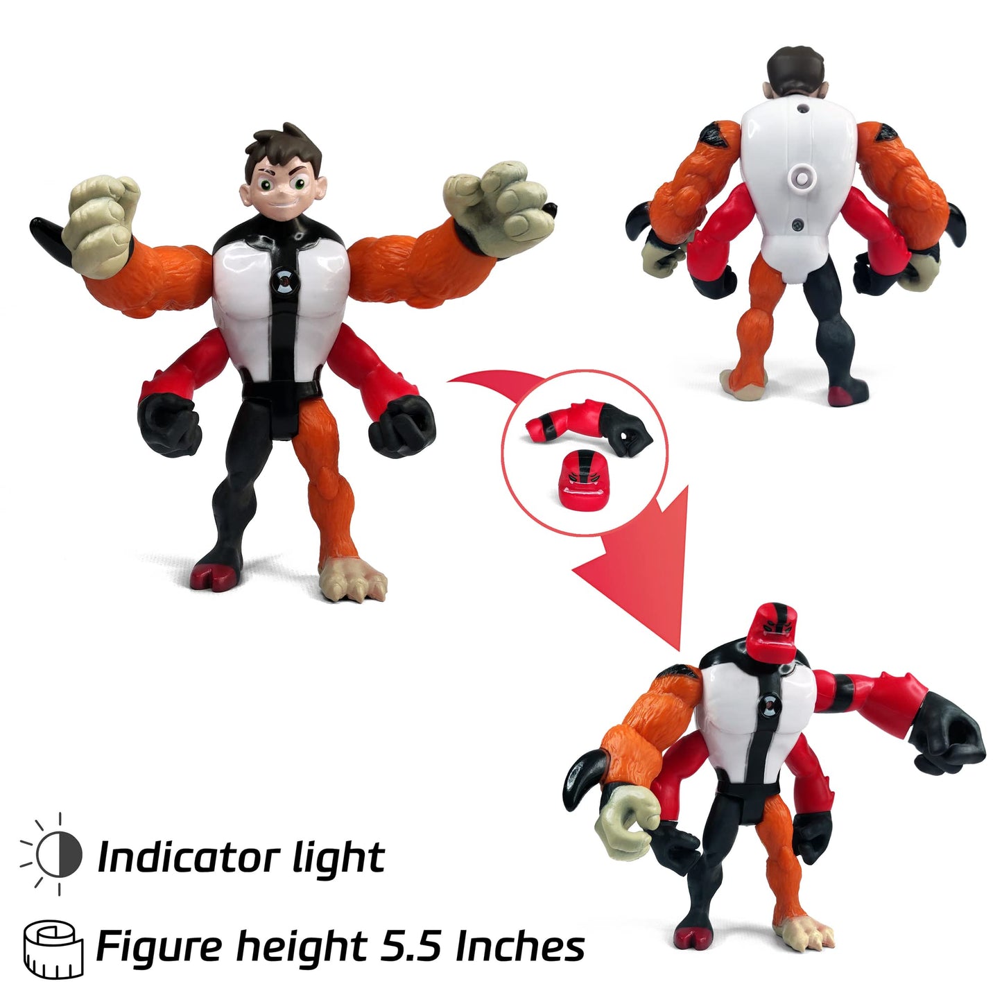 Toysvill Protector of Earth Collection – 8 Action Figures Set