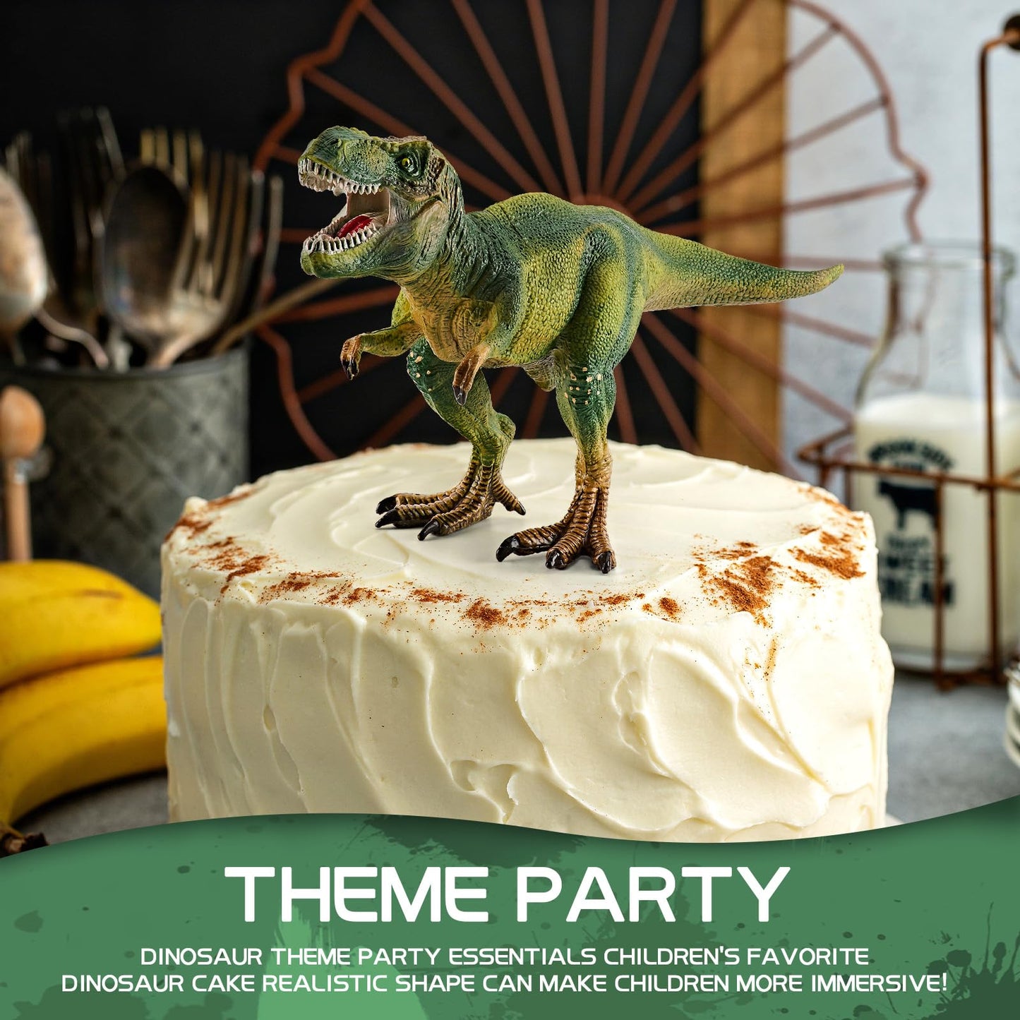 TOYSXYIN Dinosaurs 11-inch T-Rex Action Figure – Realistic Tyrannosaurus Rex Toy for Kids 3+