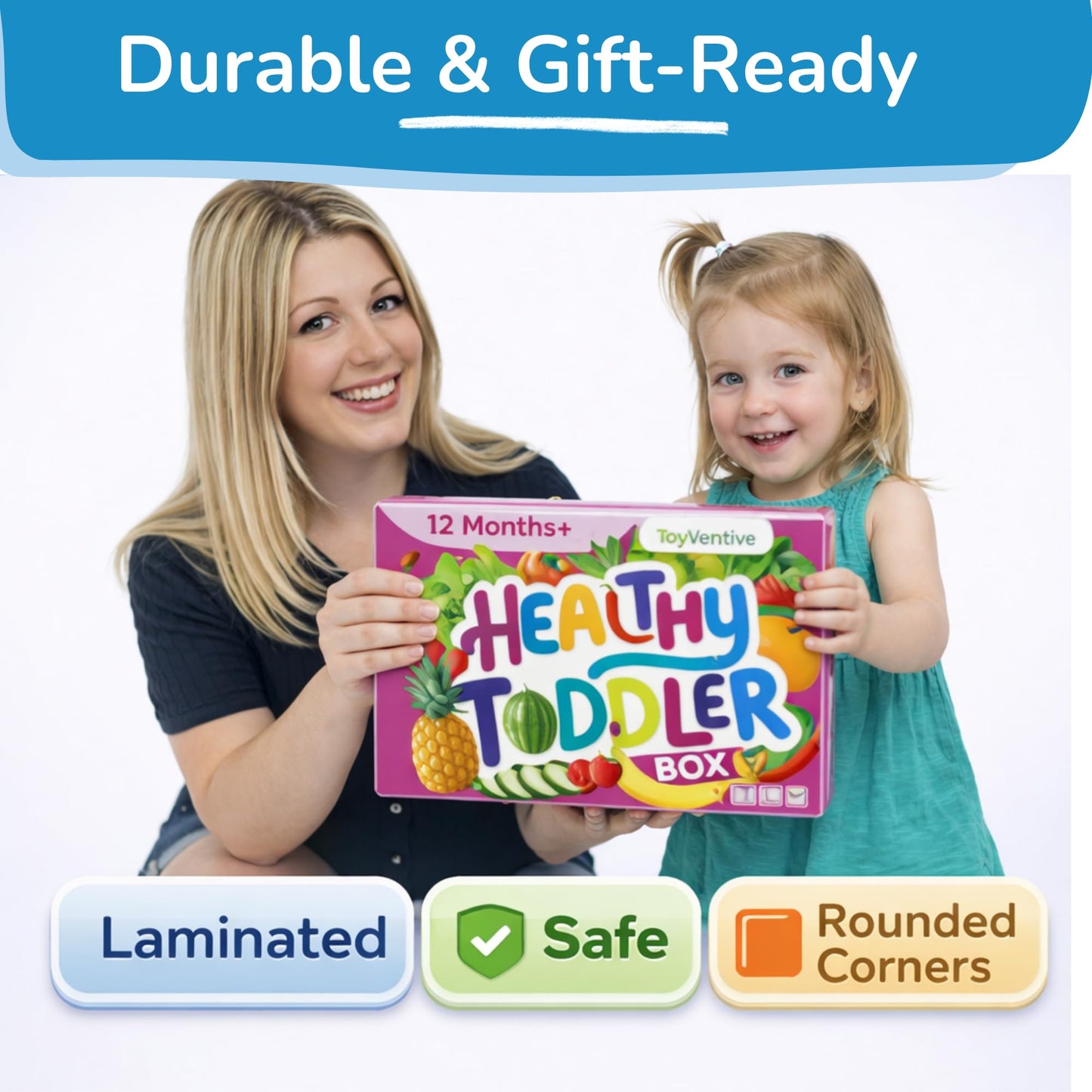 TOYVENTIVE Preschool Learning Activities — Montessori-Style Toys for 1-3 Year Olds