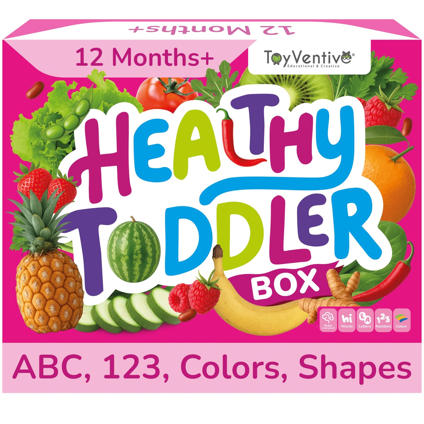 TOYVENTIVE Preschool Learning Activities — Montessori-Style Toys for 1-3 Year Olds