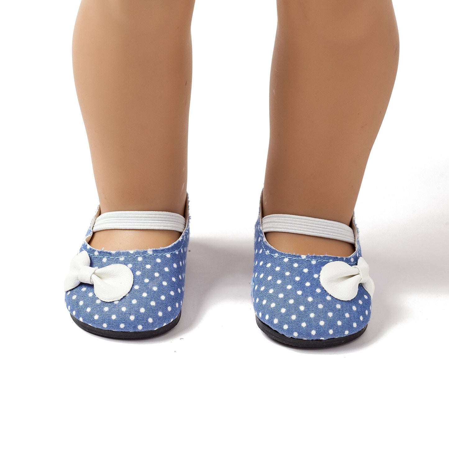 TOYYSB 6 Pairs Doll Shoes Set for 18-Inch Dolls — Boots + Leather Shoes