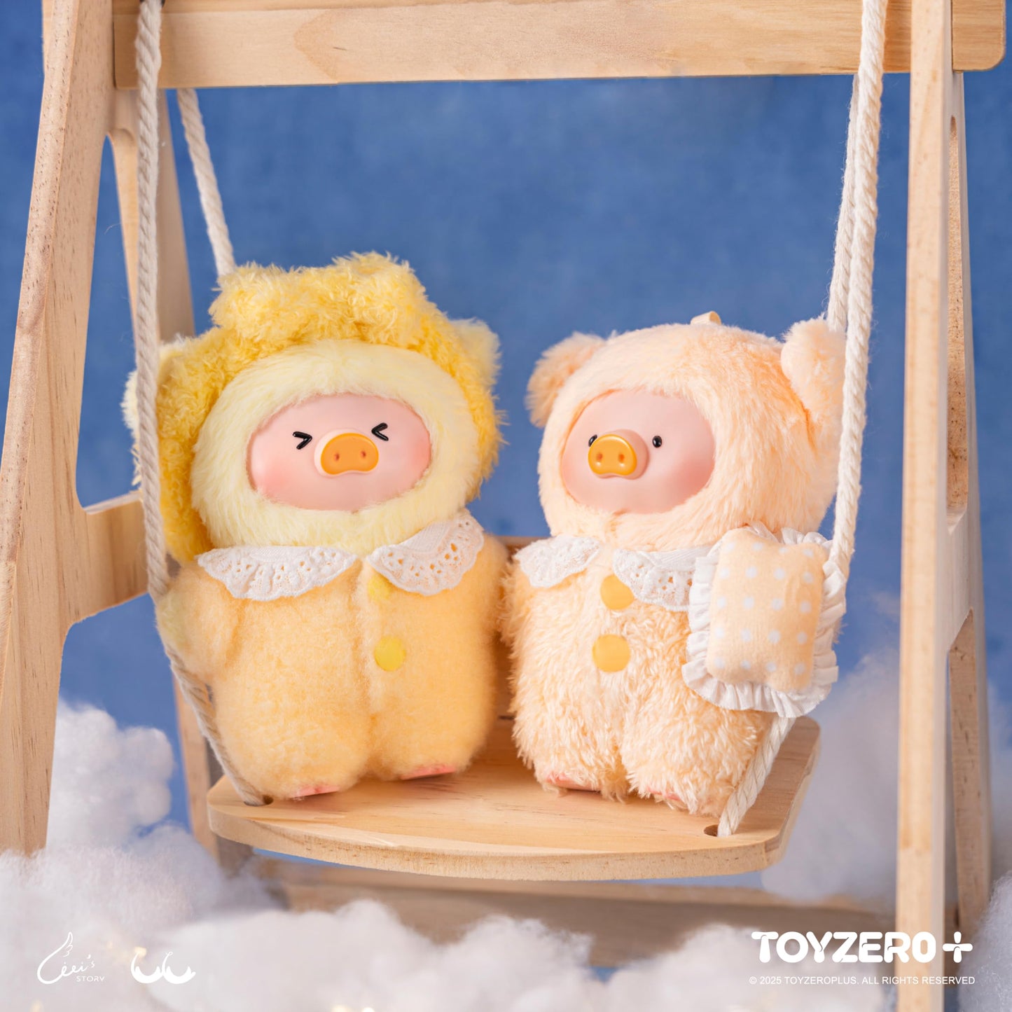 TOYZERO+ Lulu The Piggy Blind Box | LuLu's Dreaming Wonderland Plush Keychains & Mystery Figures