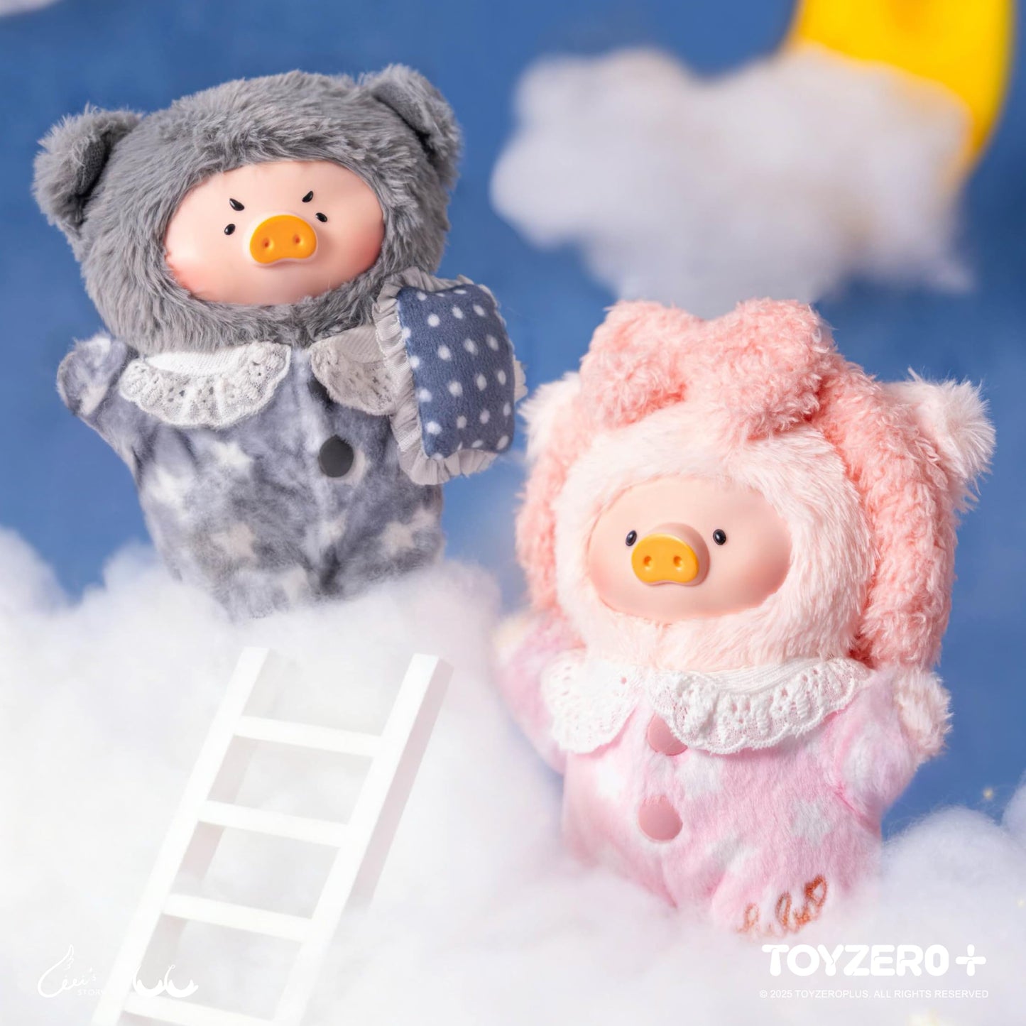 TOYZERO+ Lulu The Piggy Blind Box | LuLu's Dreaming Wonderland Plush Keychains & Mystery Figures