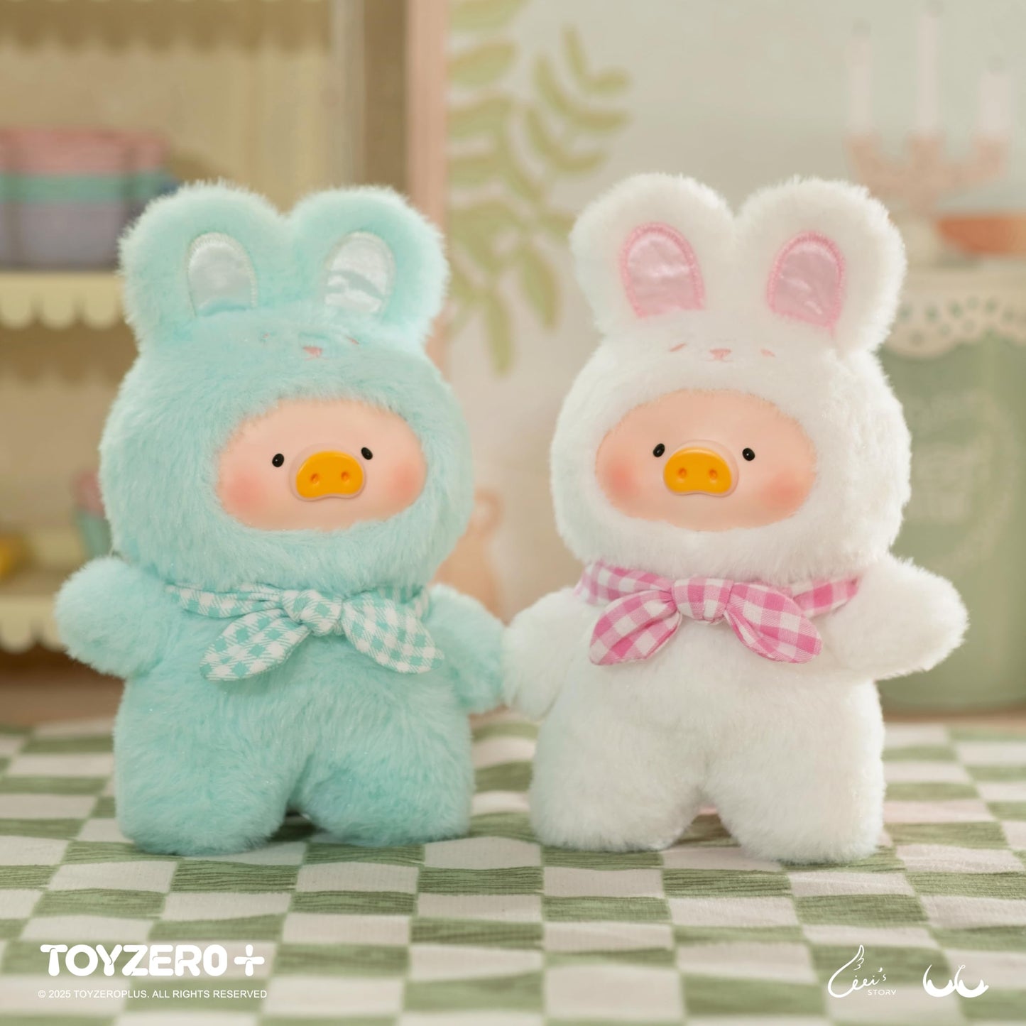 TOYZERO+ Official Lulu The Piggy Blind Box – Joyful Time Series Plush Keychain Collectibles