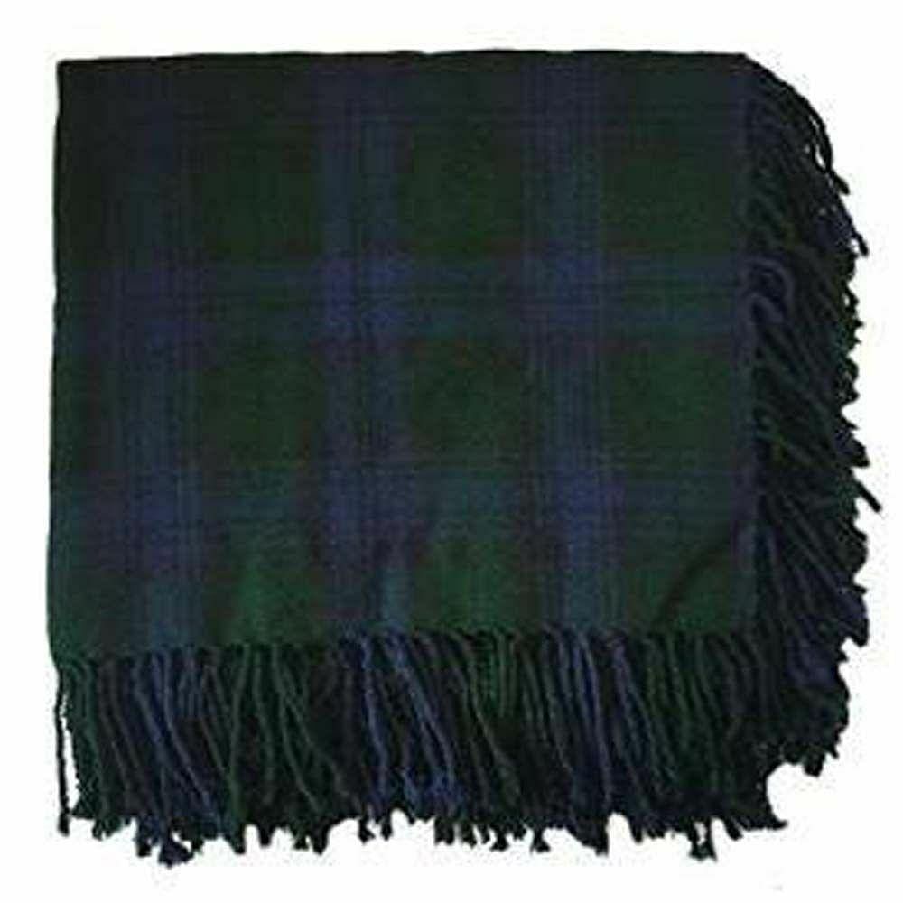 Traditional Scottish Highland Premium Acrylic Wool Tartans Fly Plaids 48" X 48"